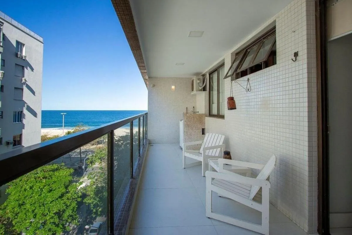 Flat Praia de Copacabana - Pé na Areia