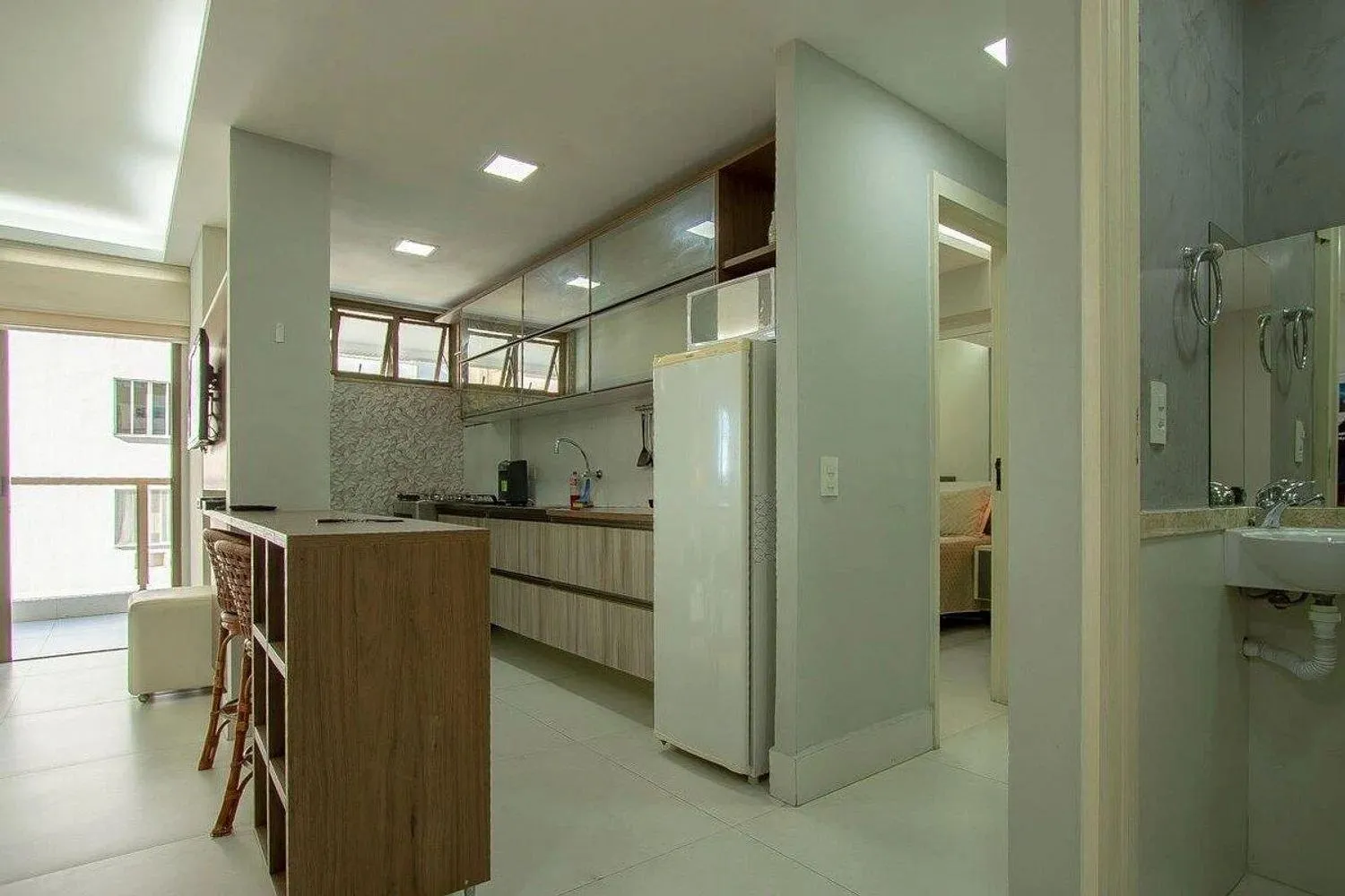 Flat Praia de Copacabana - Pé na Areia