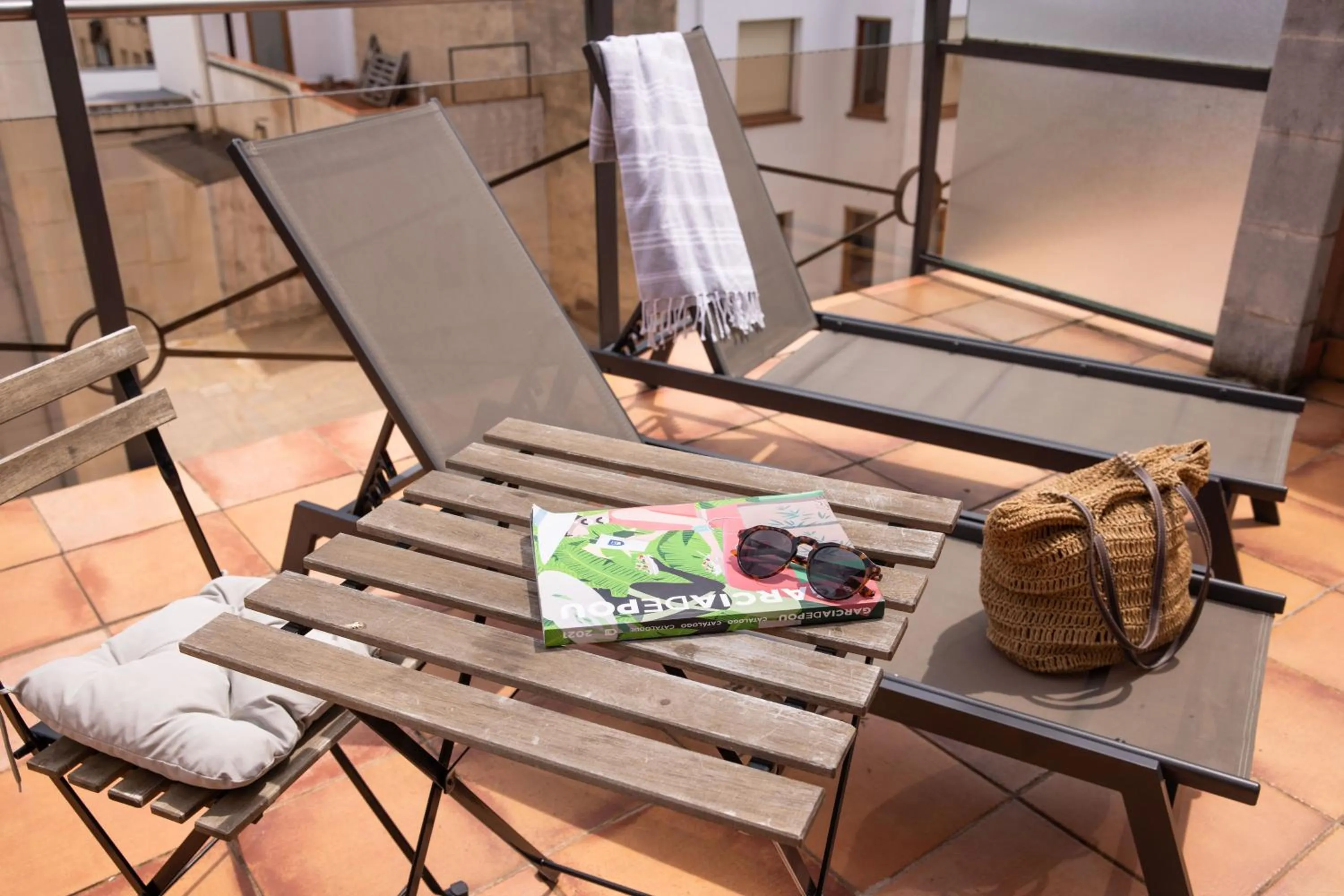 Balcony/Terrace in RVHotels Vila de Tossa