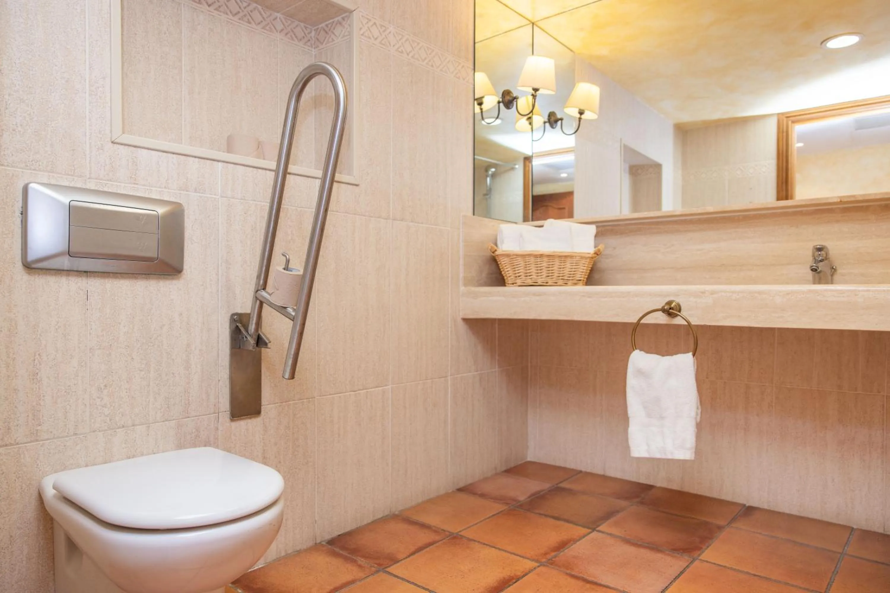 Bathroom in RVHotels Vila de Tossa