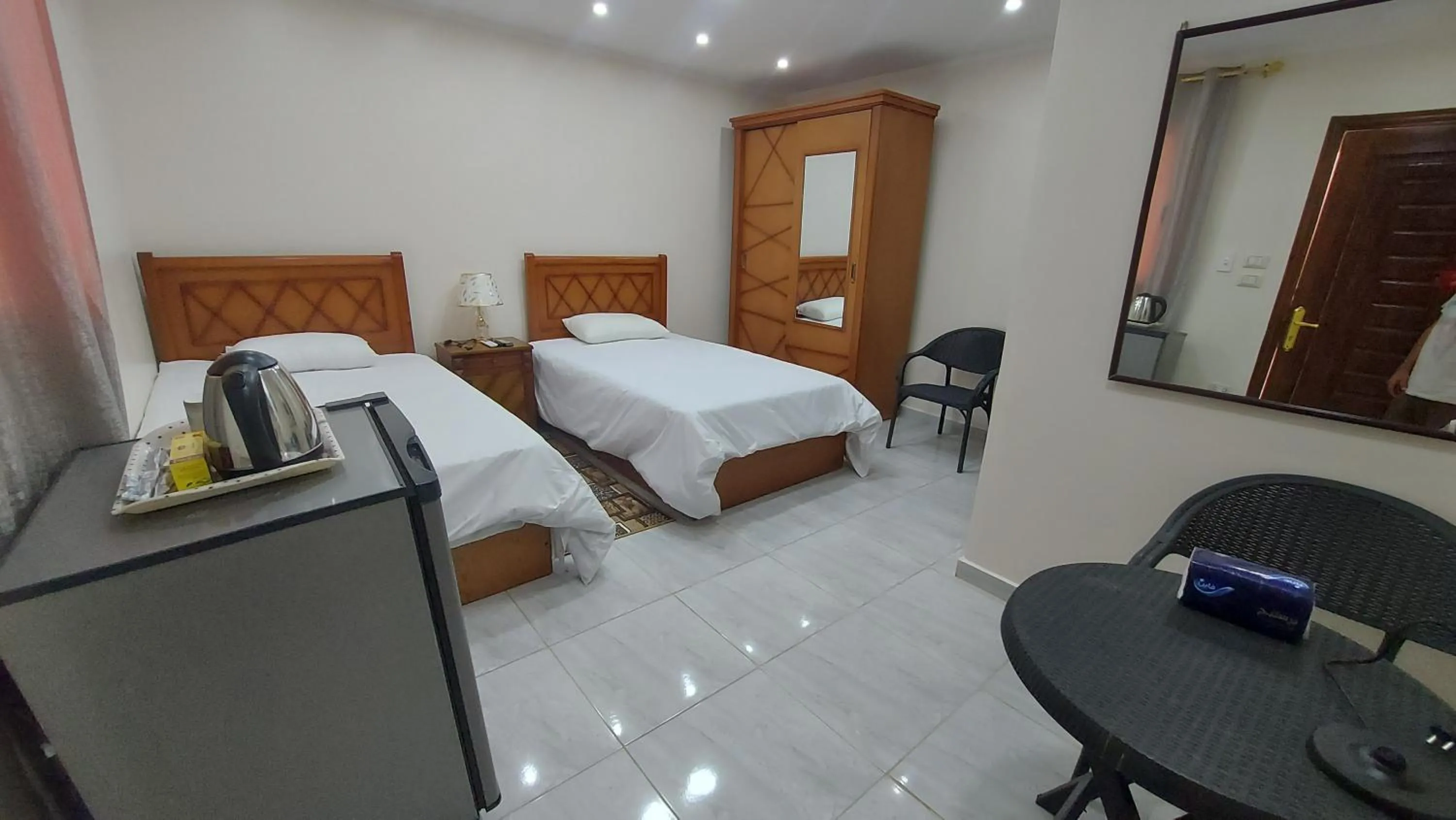 Double or Twin Room with Bathroom in Ramses Guest House