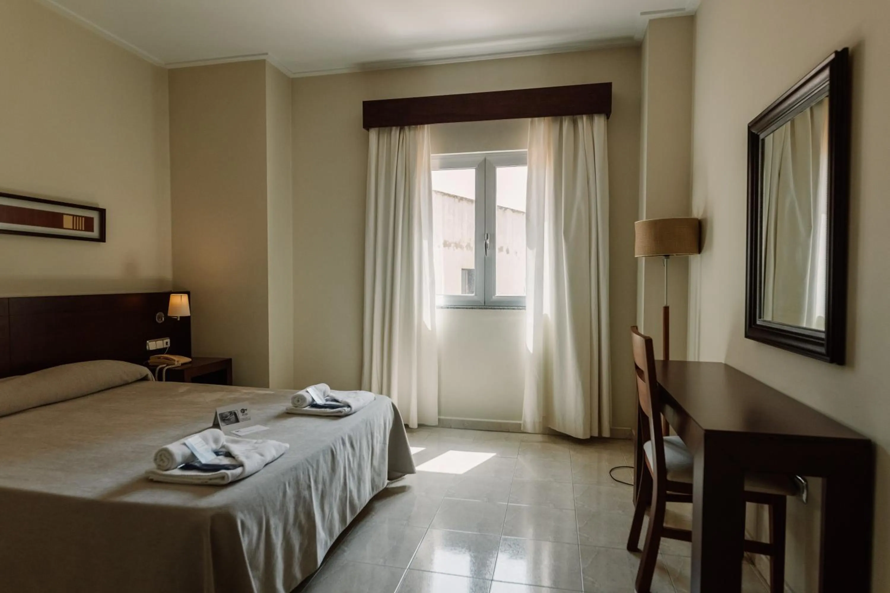 Bed in Hotel Traíña