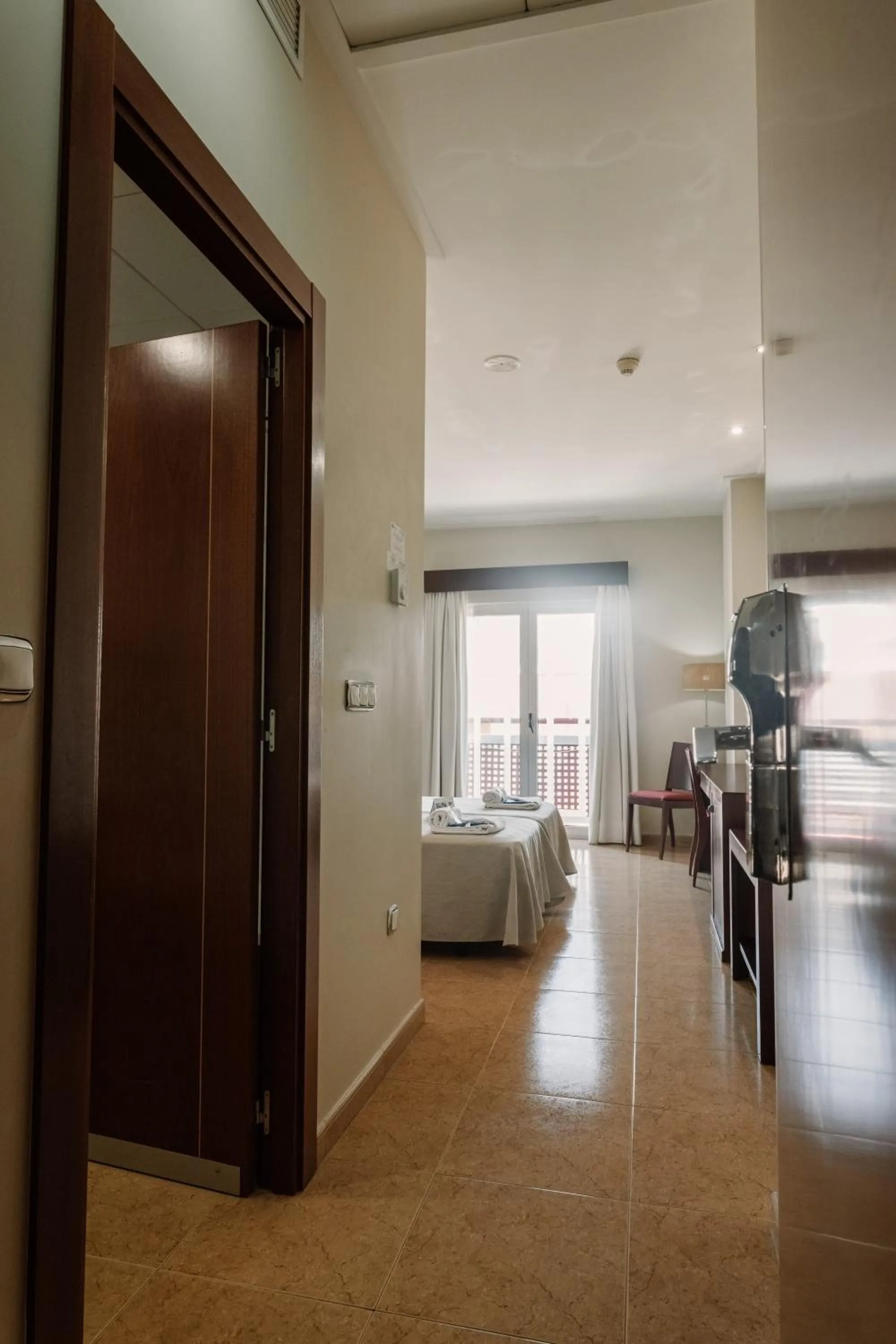 Bed in Hotel Traíña