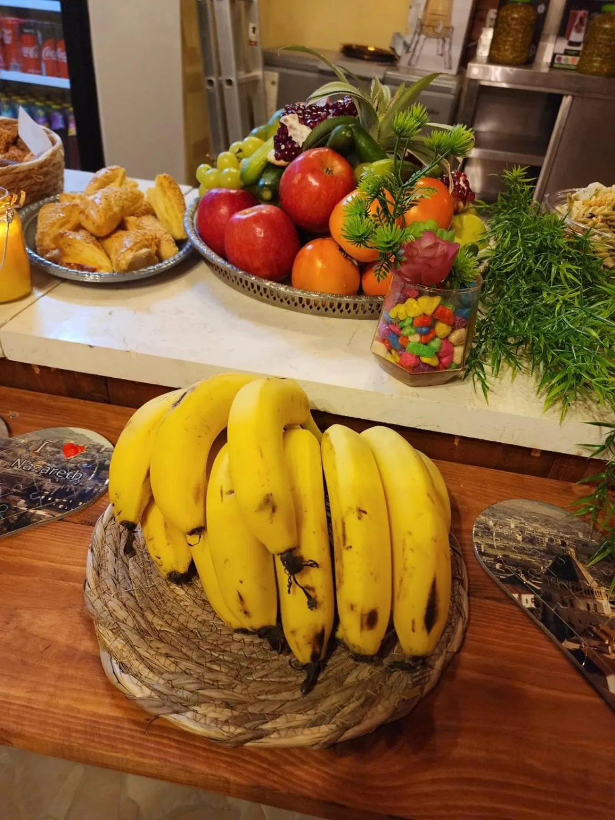 Buffet breakfast in Seedi Yousef Hostel & Cafe