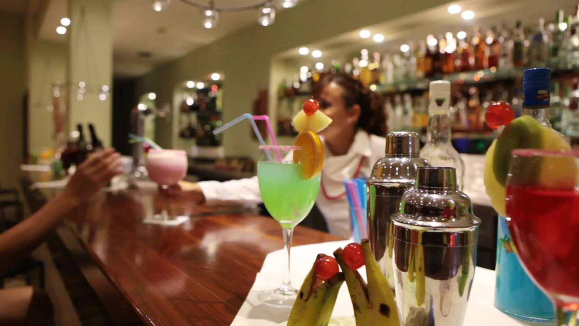 Lounge or bar in Hotel-Apartamento Las Olas