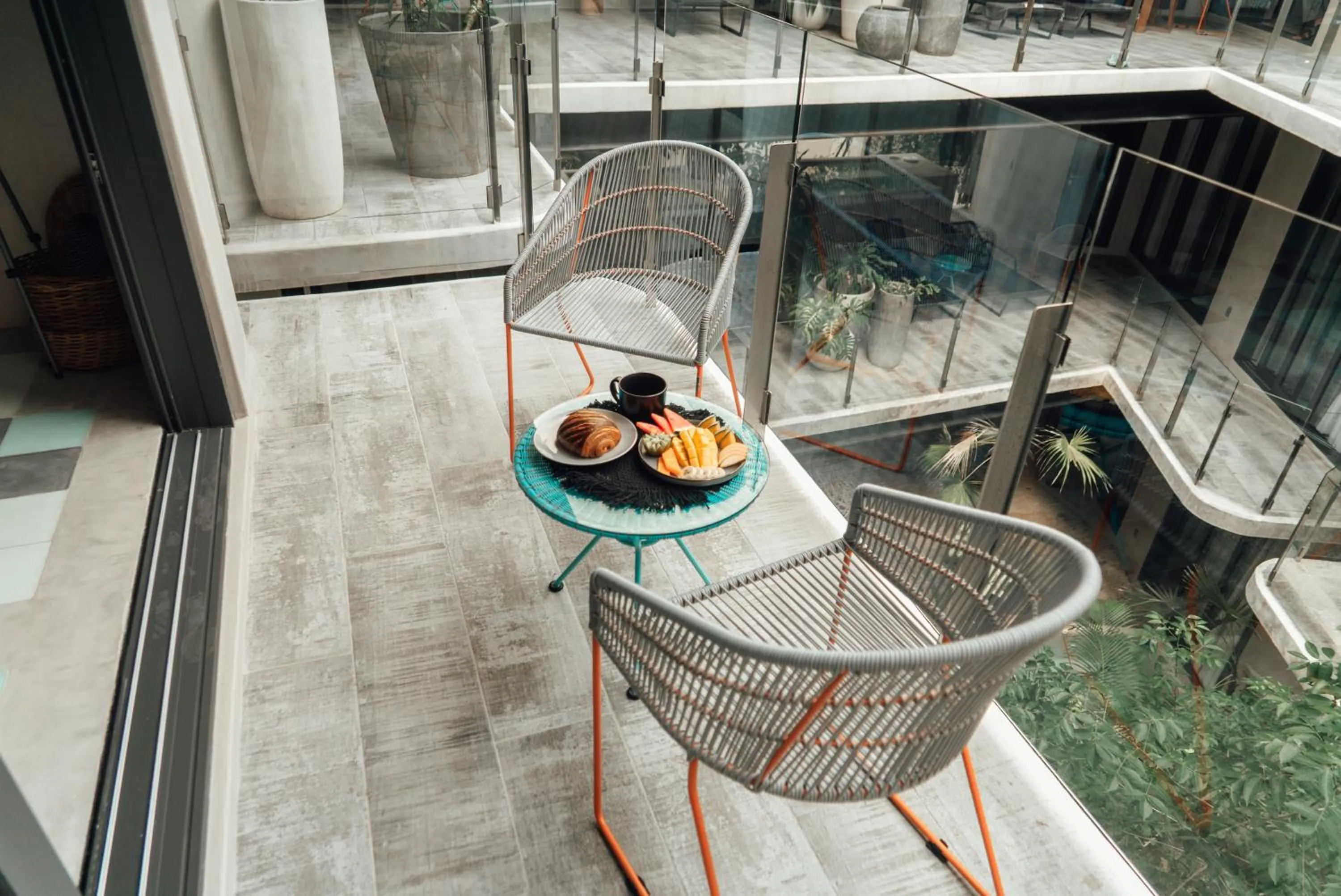 Balcony/Terrace in NAJ Boutique Hotel - Aldea Zama