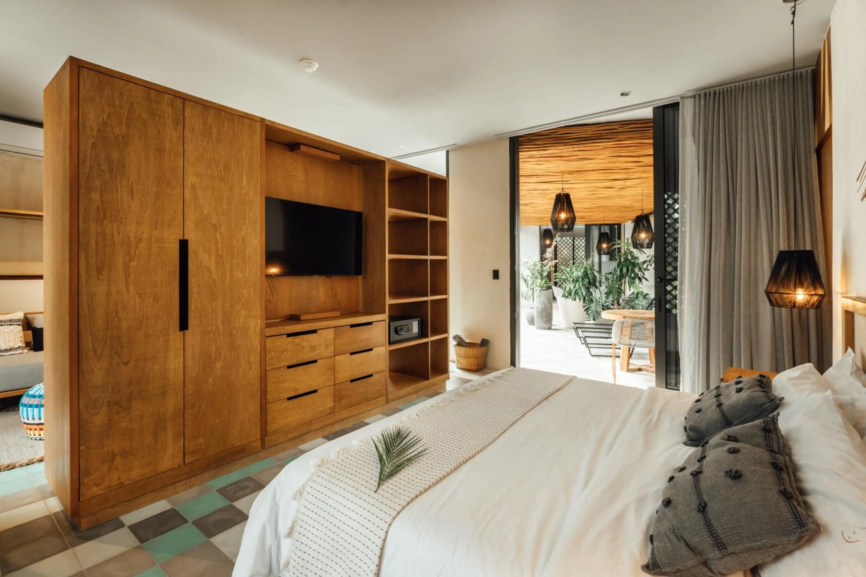 Photo of the whole room, Bed in NAJ Boutique Hotel - Aldea Zama