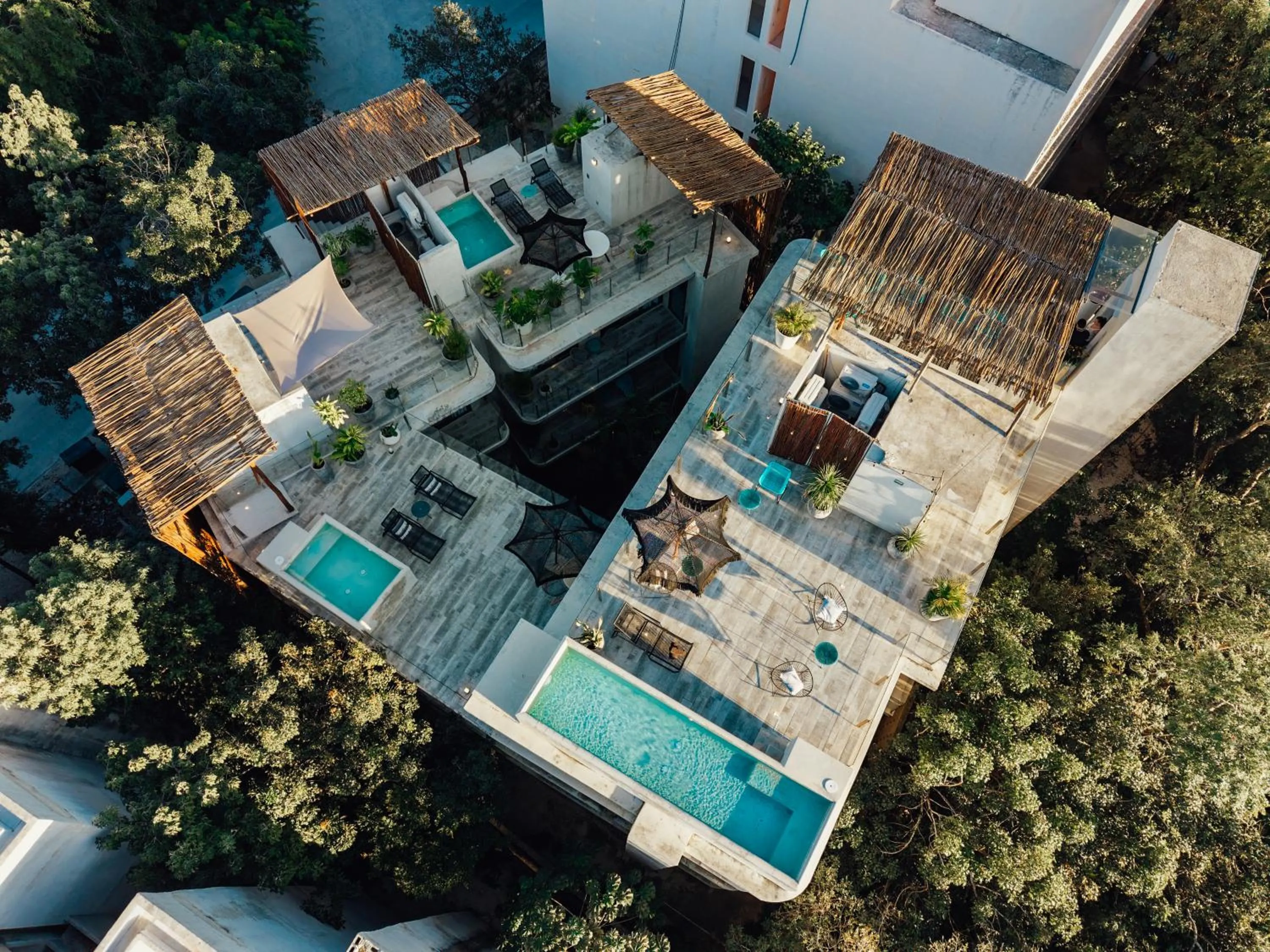 Bird's eye view in NAJ Boutique Hotel - Aldea Zama