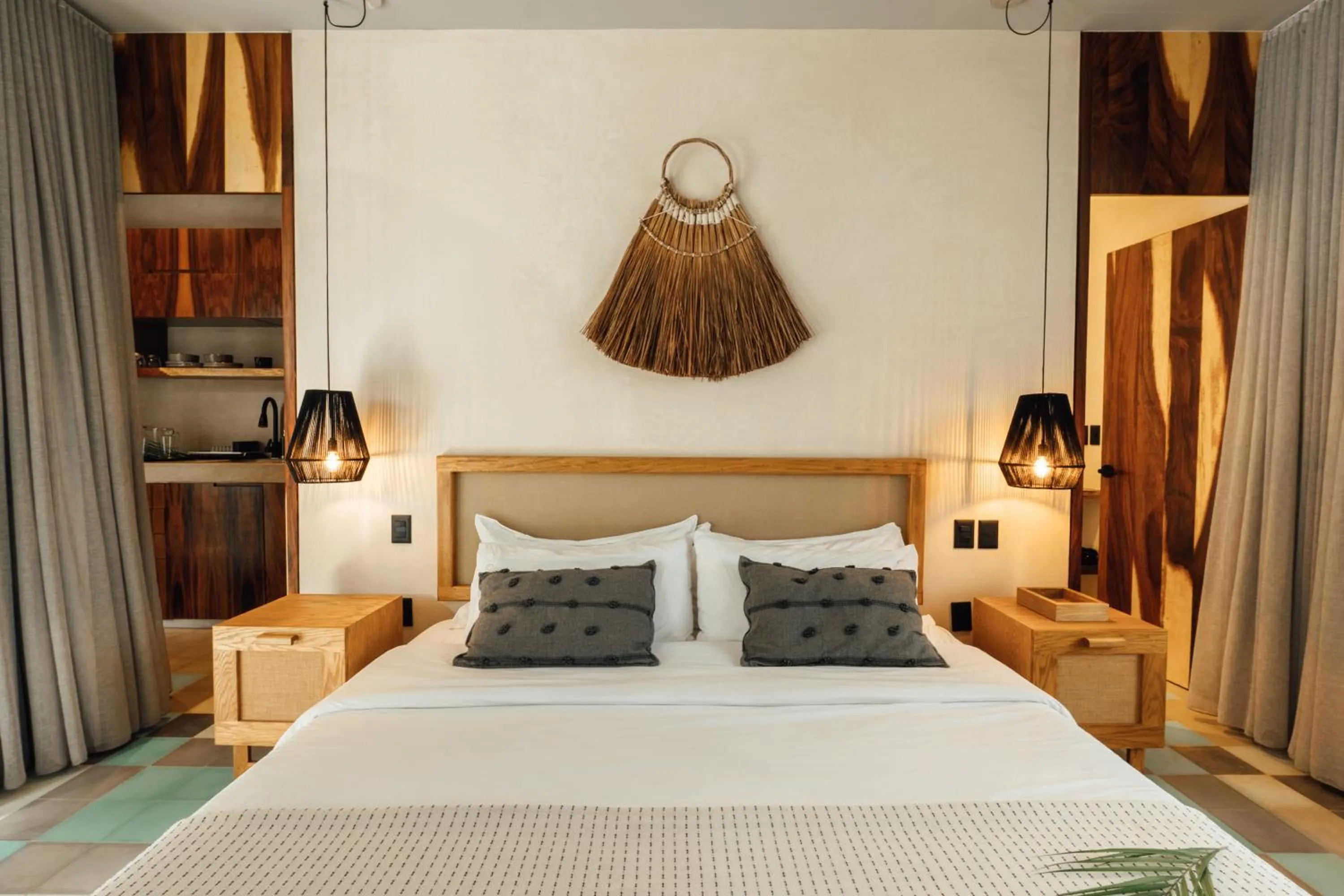 Bedroom, Bed in NAJ Boutique Hotel - Aldea Zama