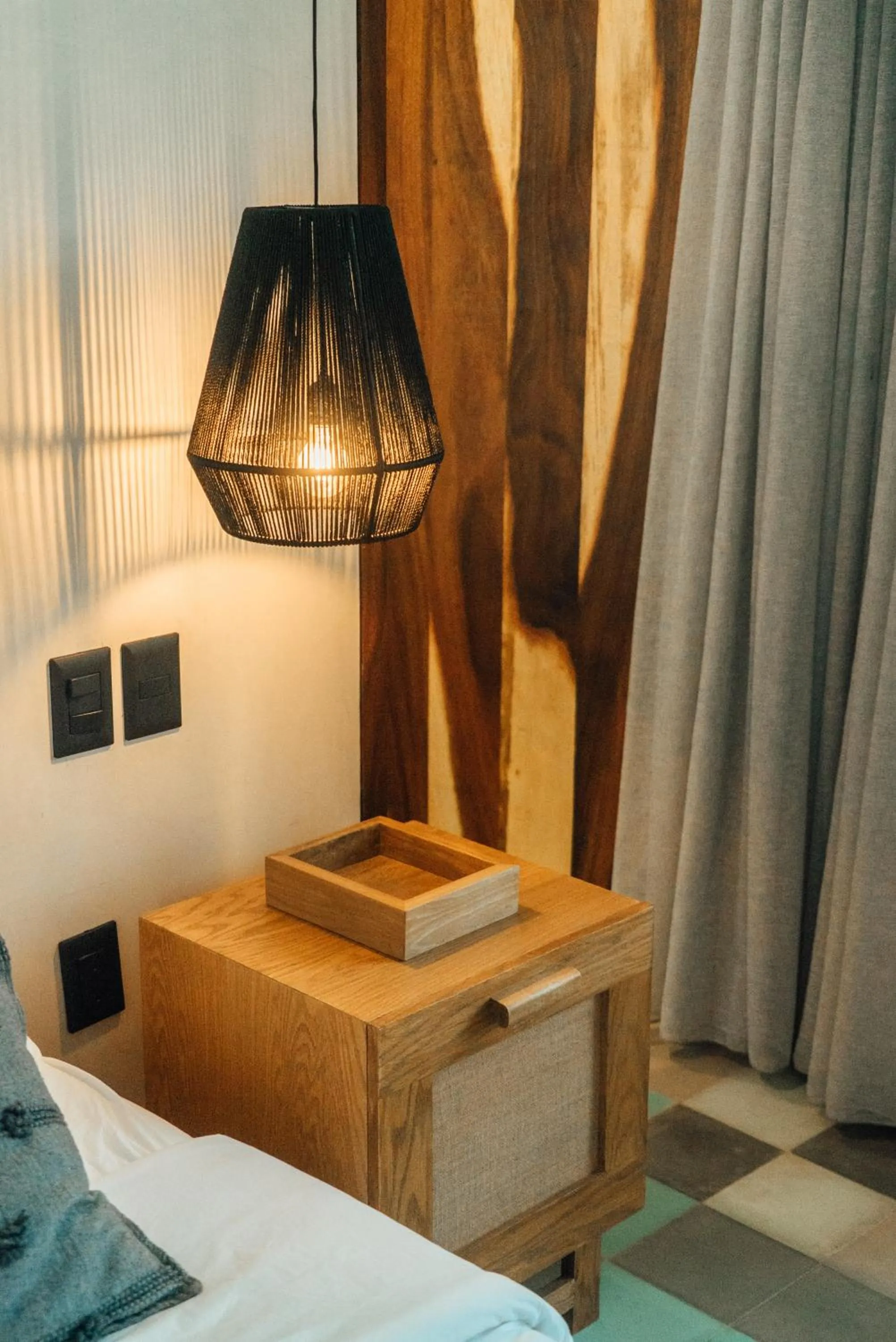 Bedroom, Bed in NAJ Boutique Hotel - Aldea Zama