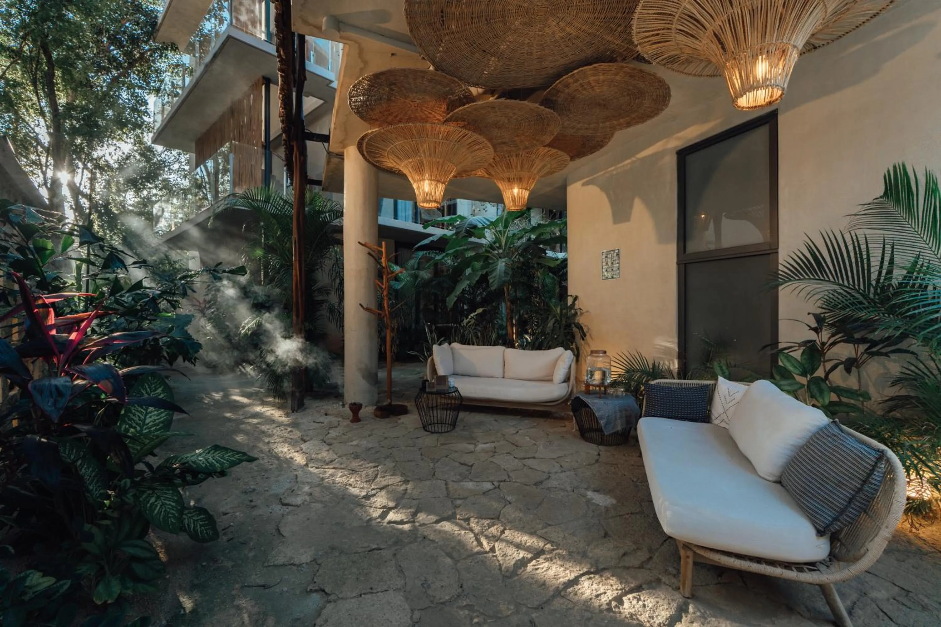 Seating area in NAJ Boutique Hotel - Aldea Zama