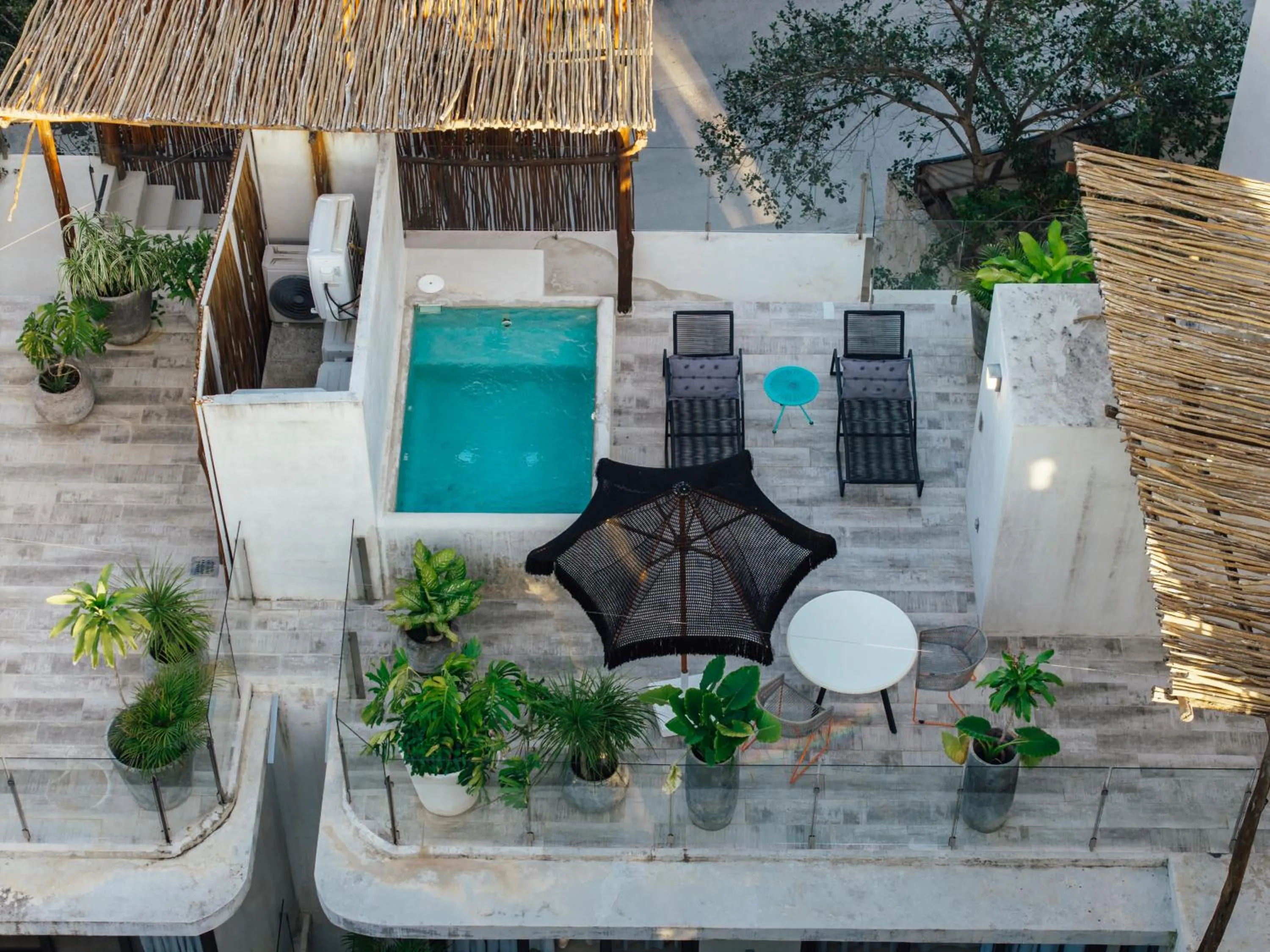 Balcony/Terrace in NAJ Boutique Hotel - Aldea Zama