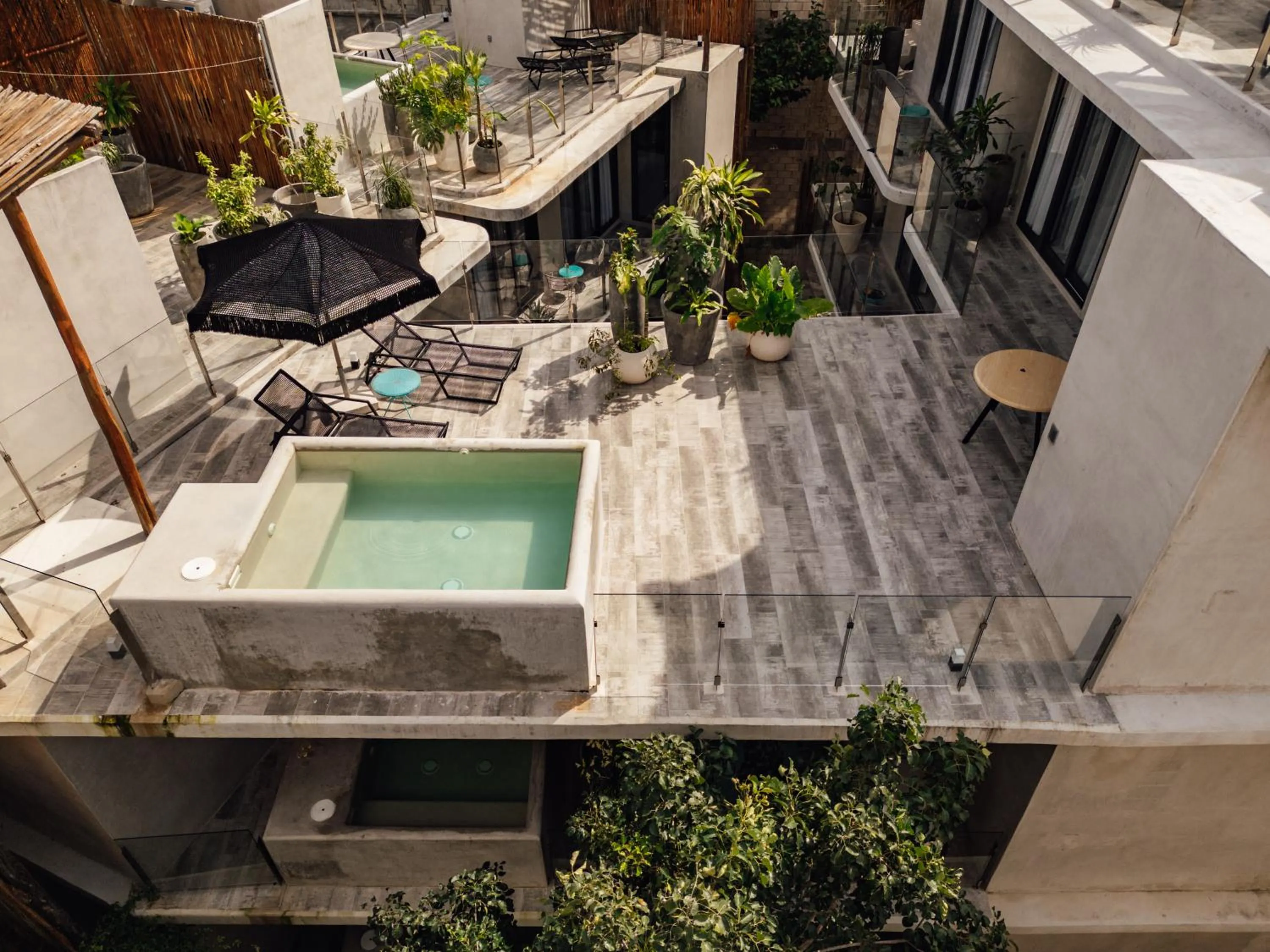 Balcony/Terrace in NAJ Boutique Hotel - Aldea Zama