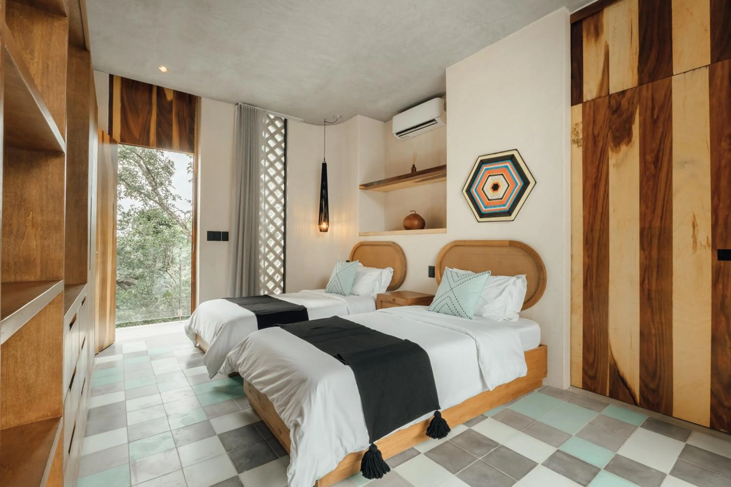 Bedroom, Bed in NAJ Boutique Hotel - Aldea Zama