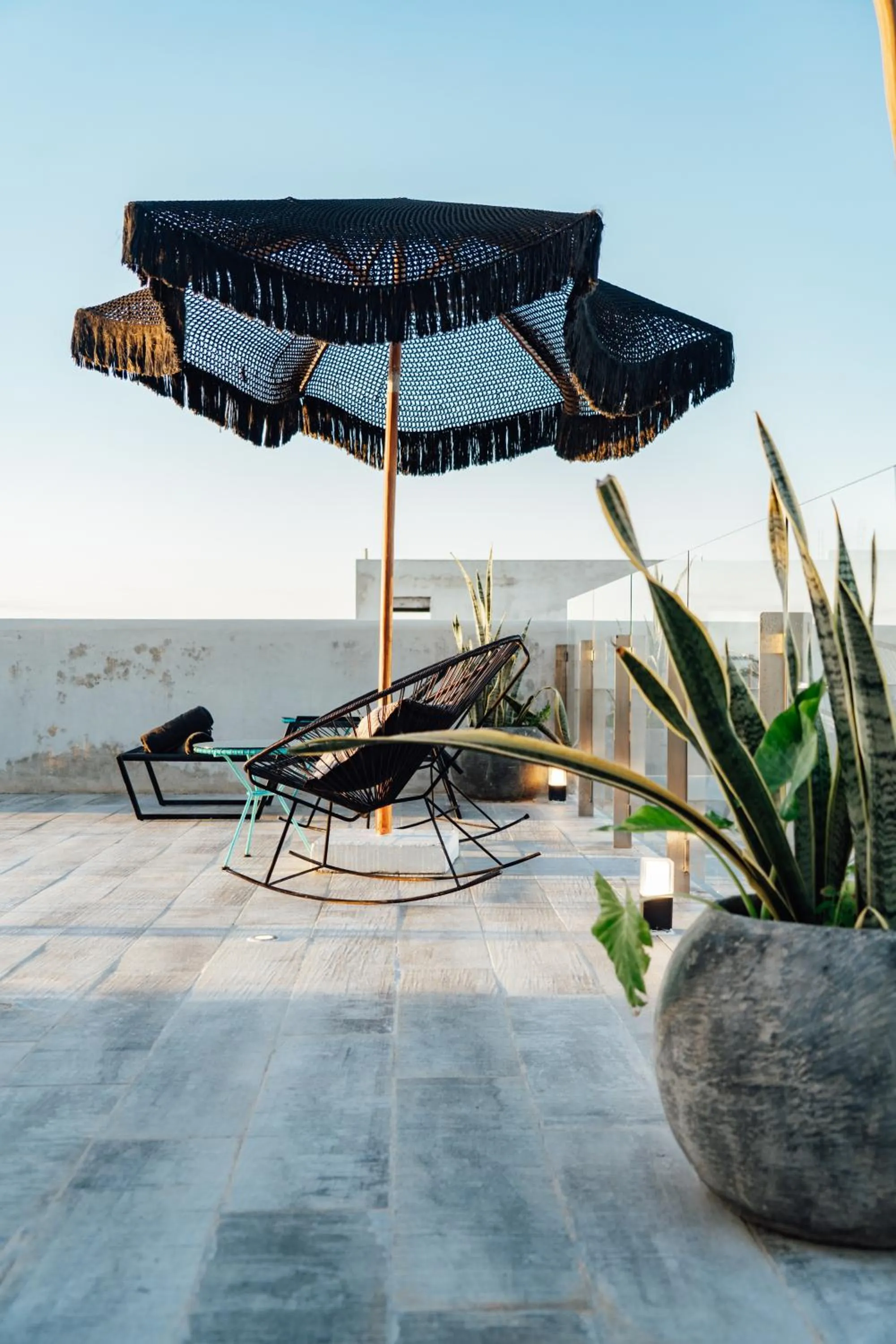 Swimming pool in NAJ Boutique Hotel - Aldea Zama