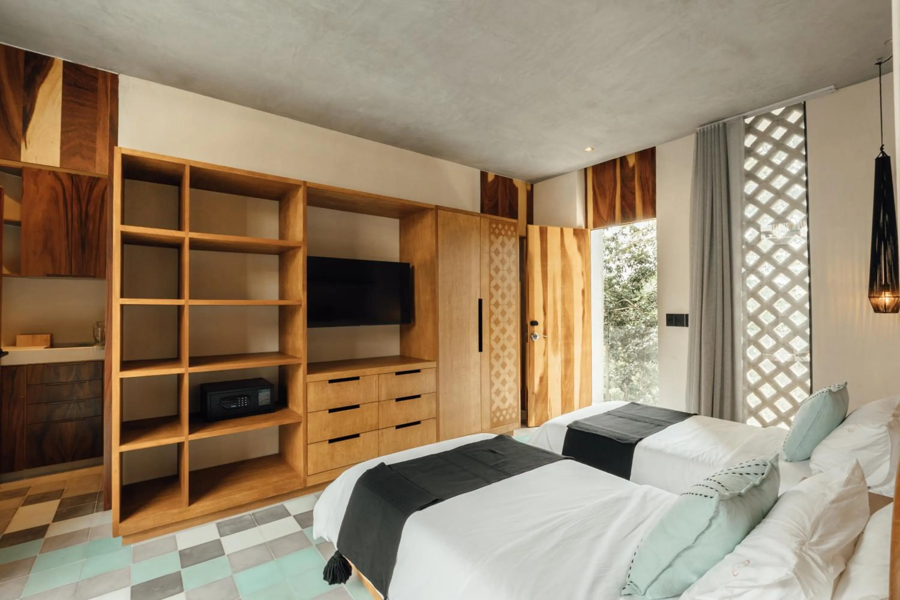 TV and multimedia, Bed in NAJ Boutique Hotel - Aldea Zama