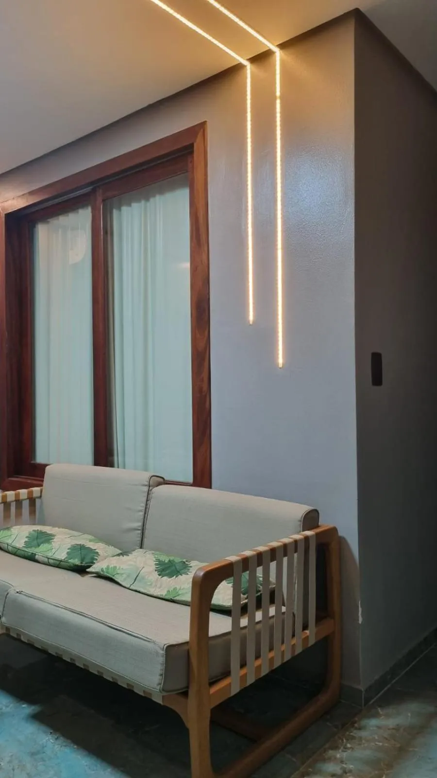 Bed in Milos Hotel Icaraizinho