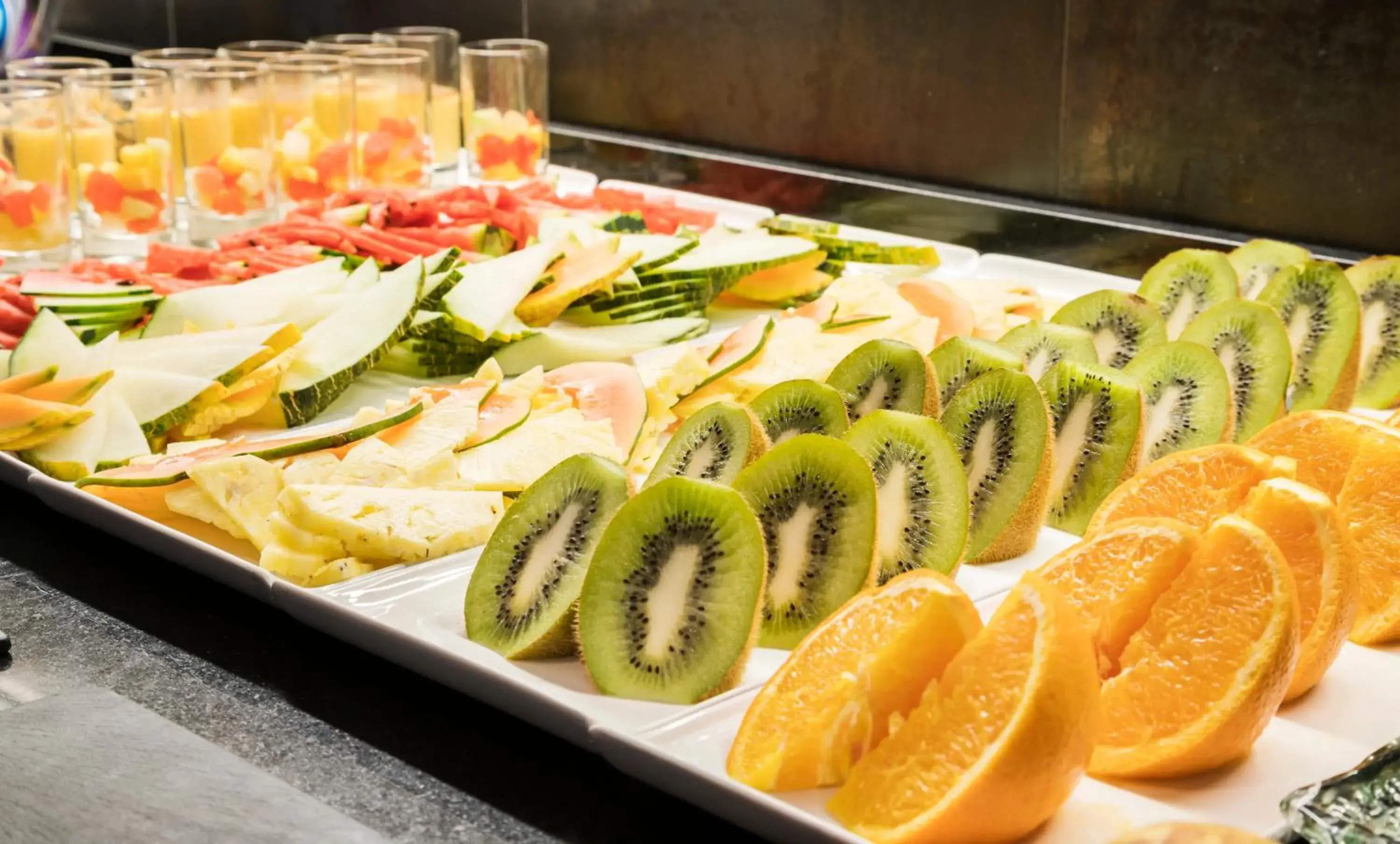 Buffet breakfast in Ilunion Aqua 4 Buffet breakfast in Ilunion Aqua 4