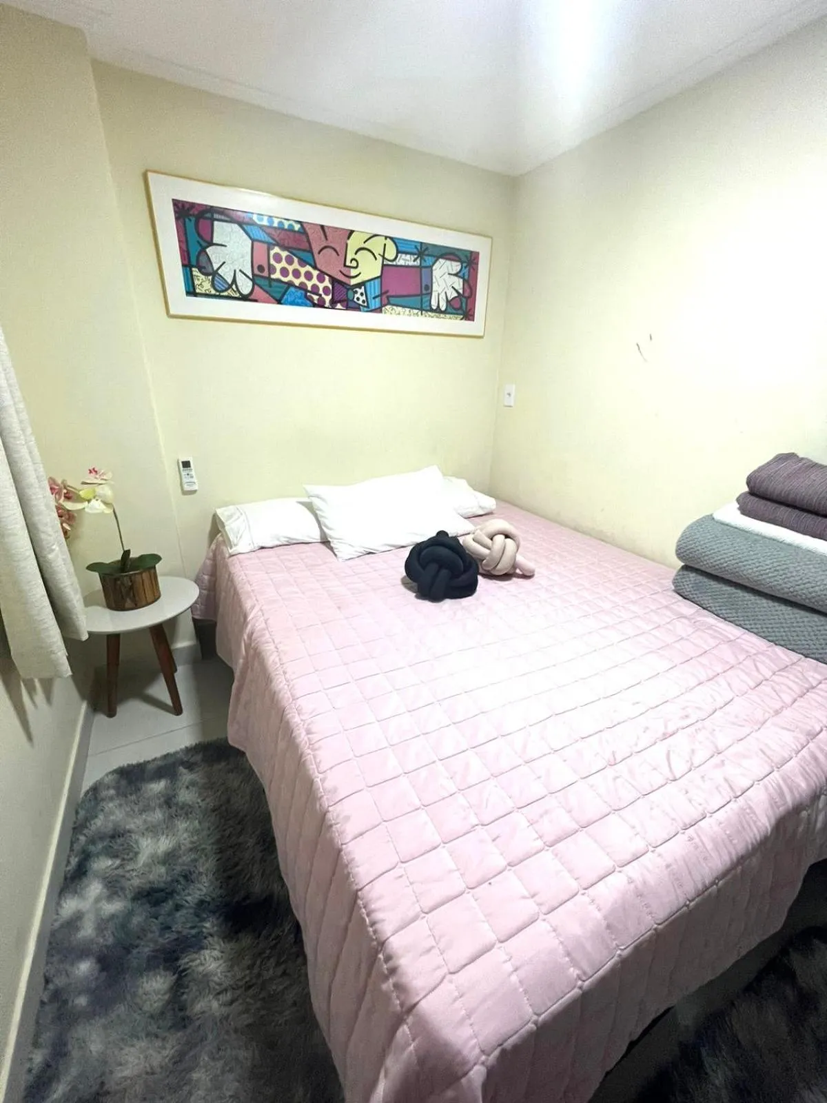 Bedroom, Bed in Eu Amo Arraial Hospedagem - Cobertura com Jacuzzi Praia Grande