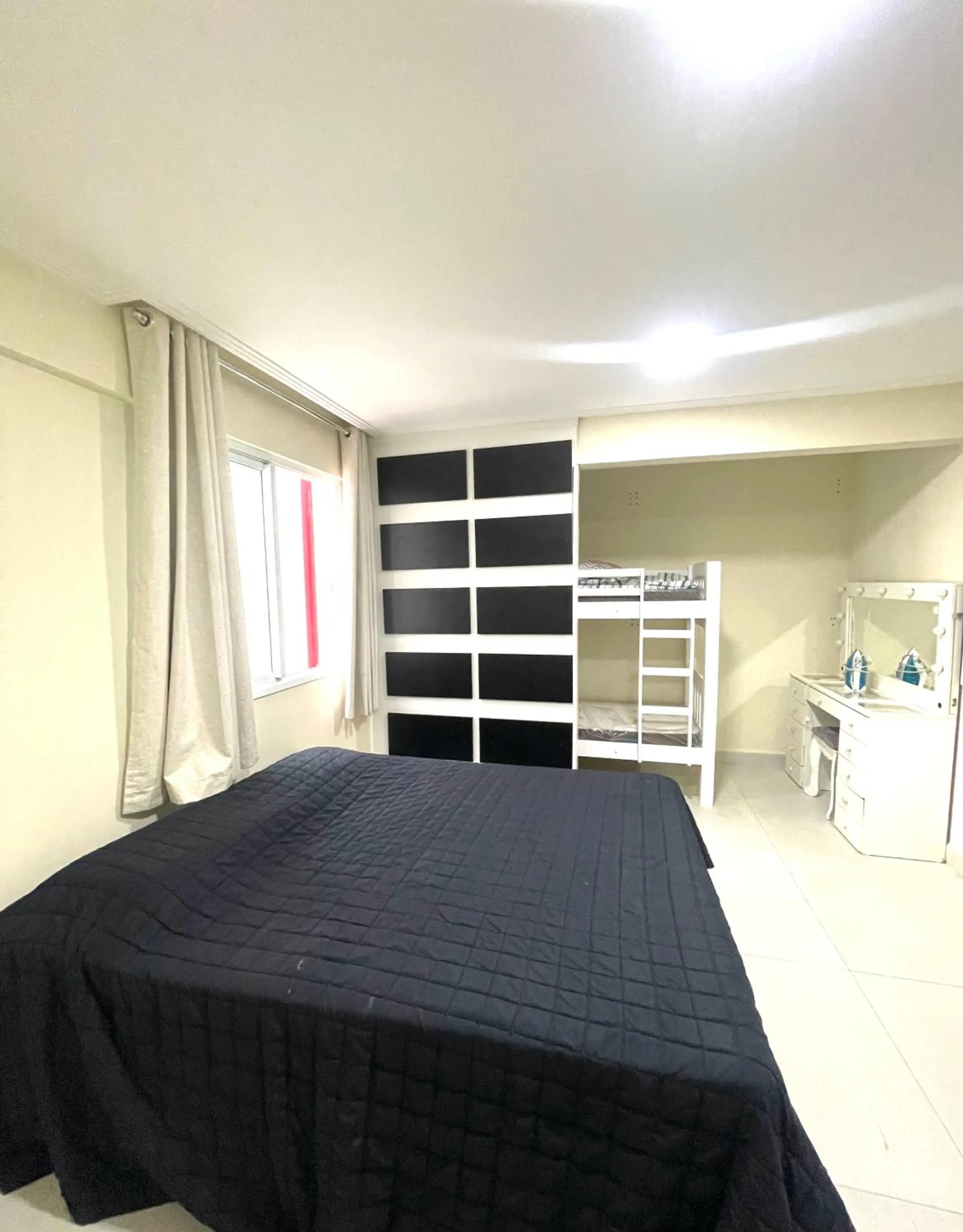 Bedroom, Bed in Eu Amo Arraial Hospedagem - Cobertura com Jacuzzi Praia Grande