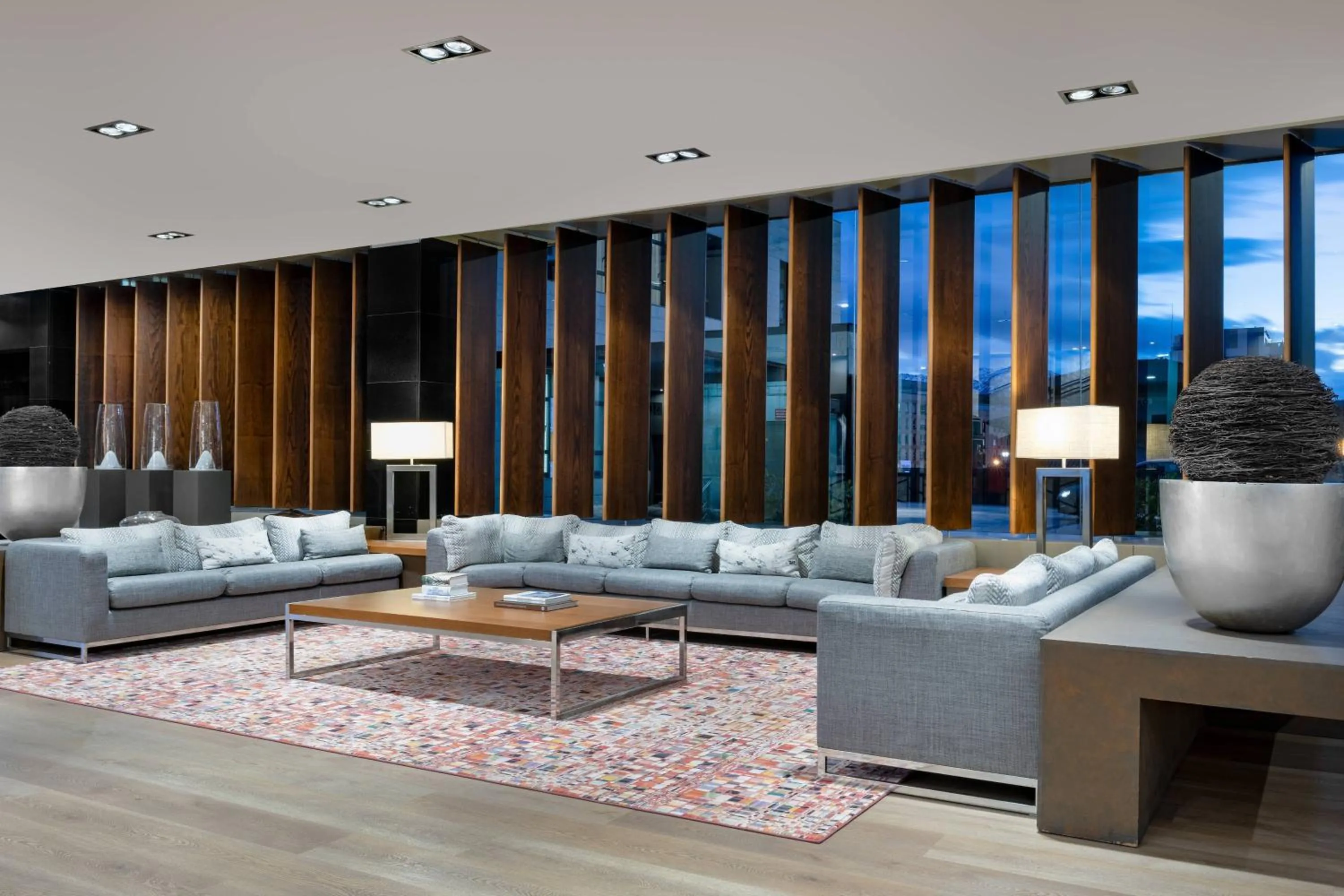 Lobby or reception in AC Hotel Oviedo Fórum by Marriott