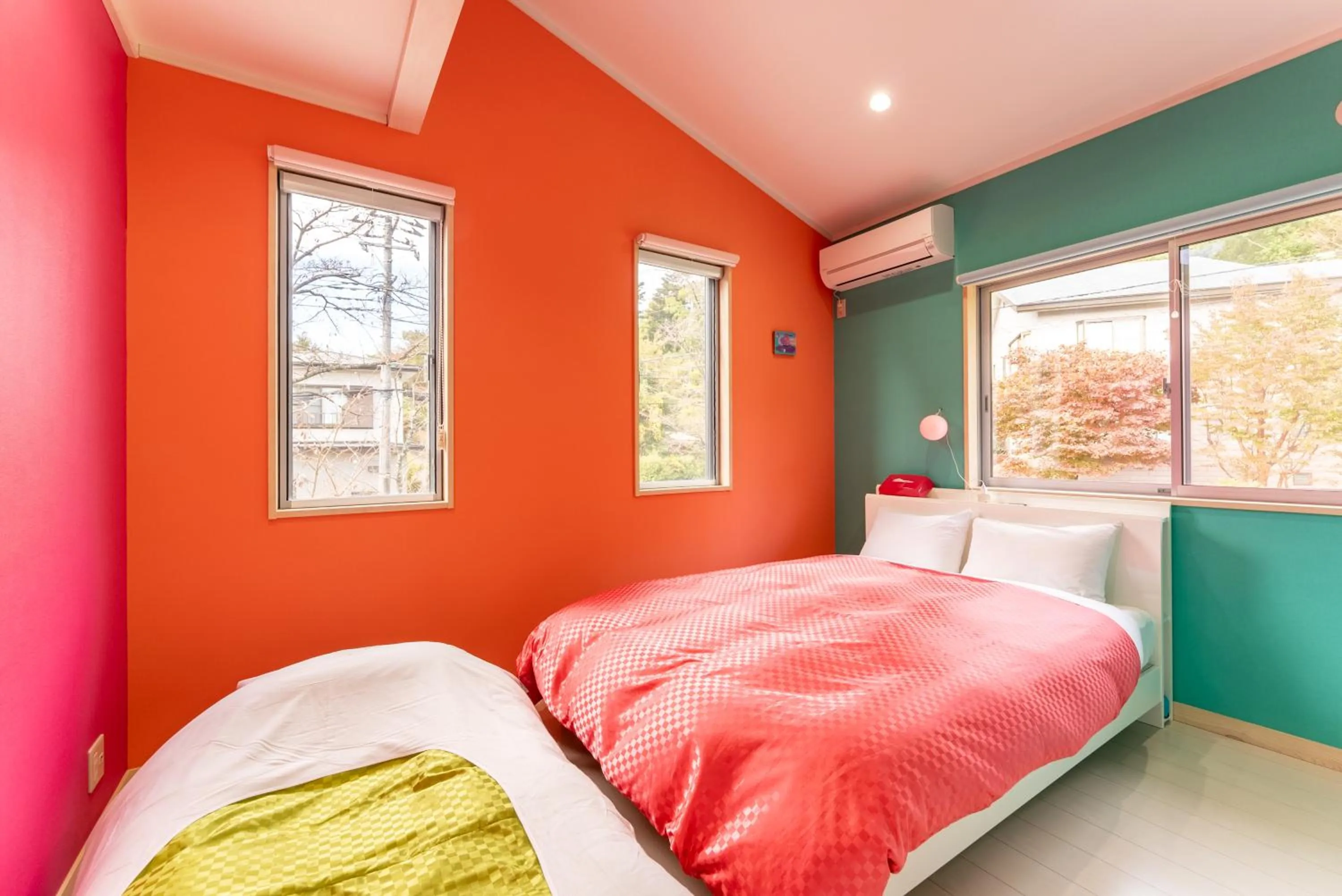 Bed in ビタミンハウス伊豆高原 - vitaminhouse IZUKOGEN