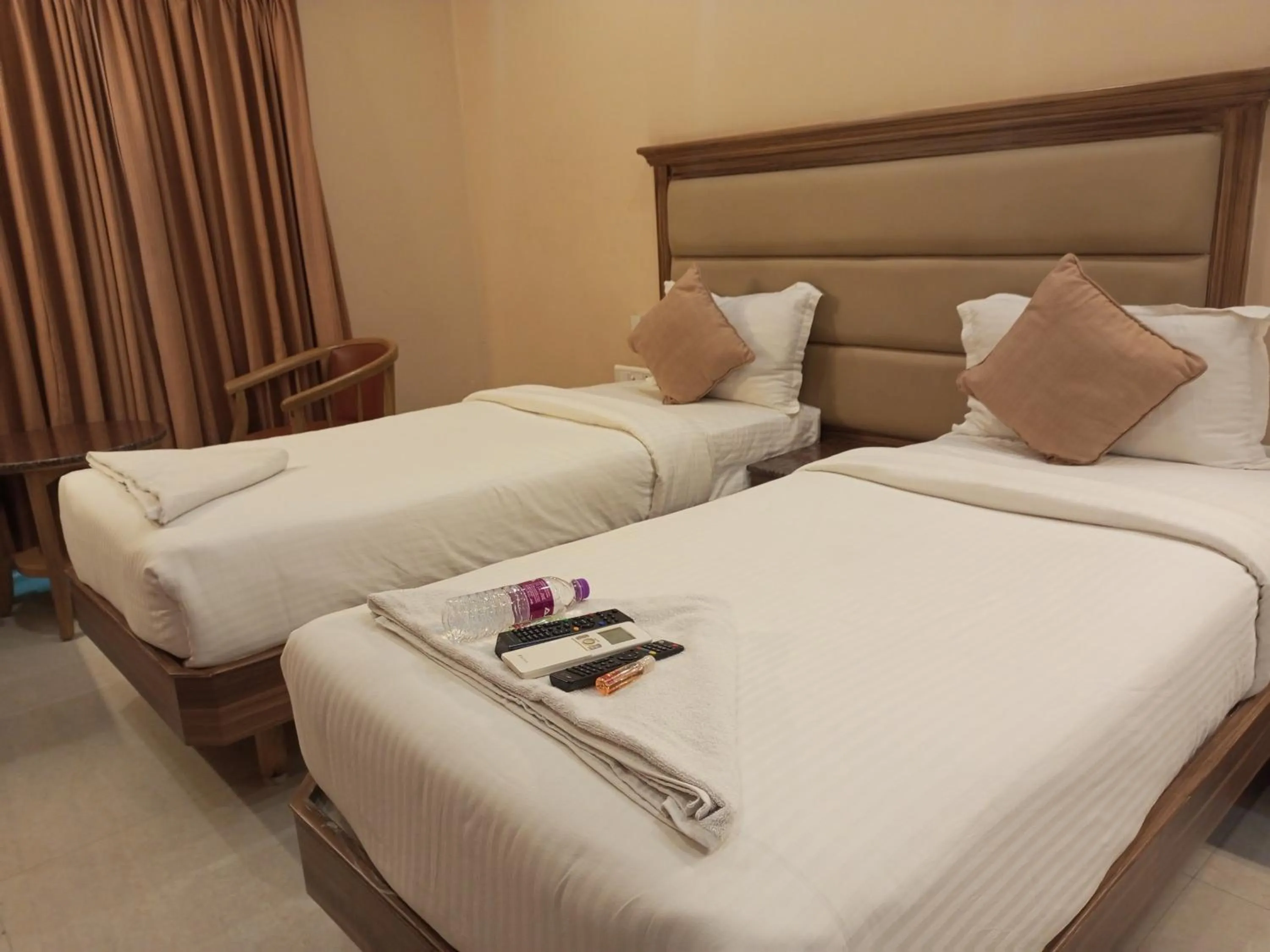 Bed in Bairav Grand Madurai