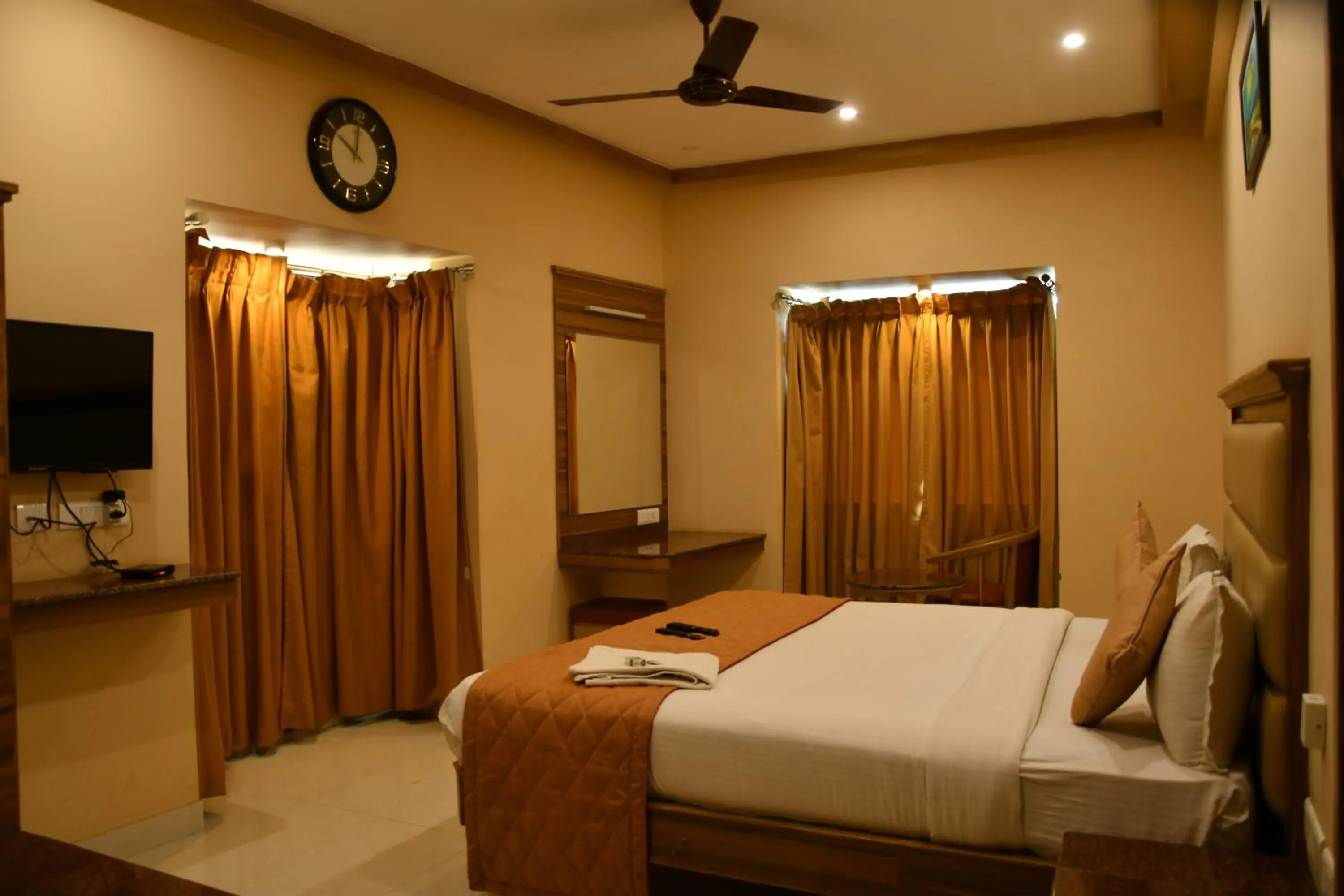 Bed in Bairav Grand Madurai