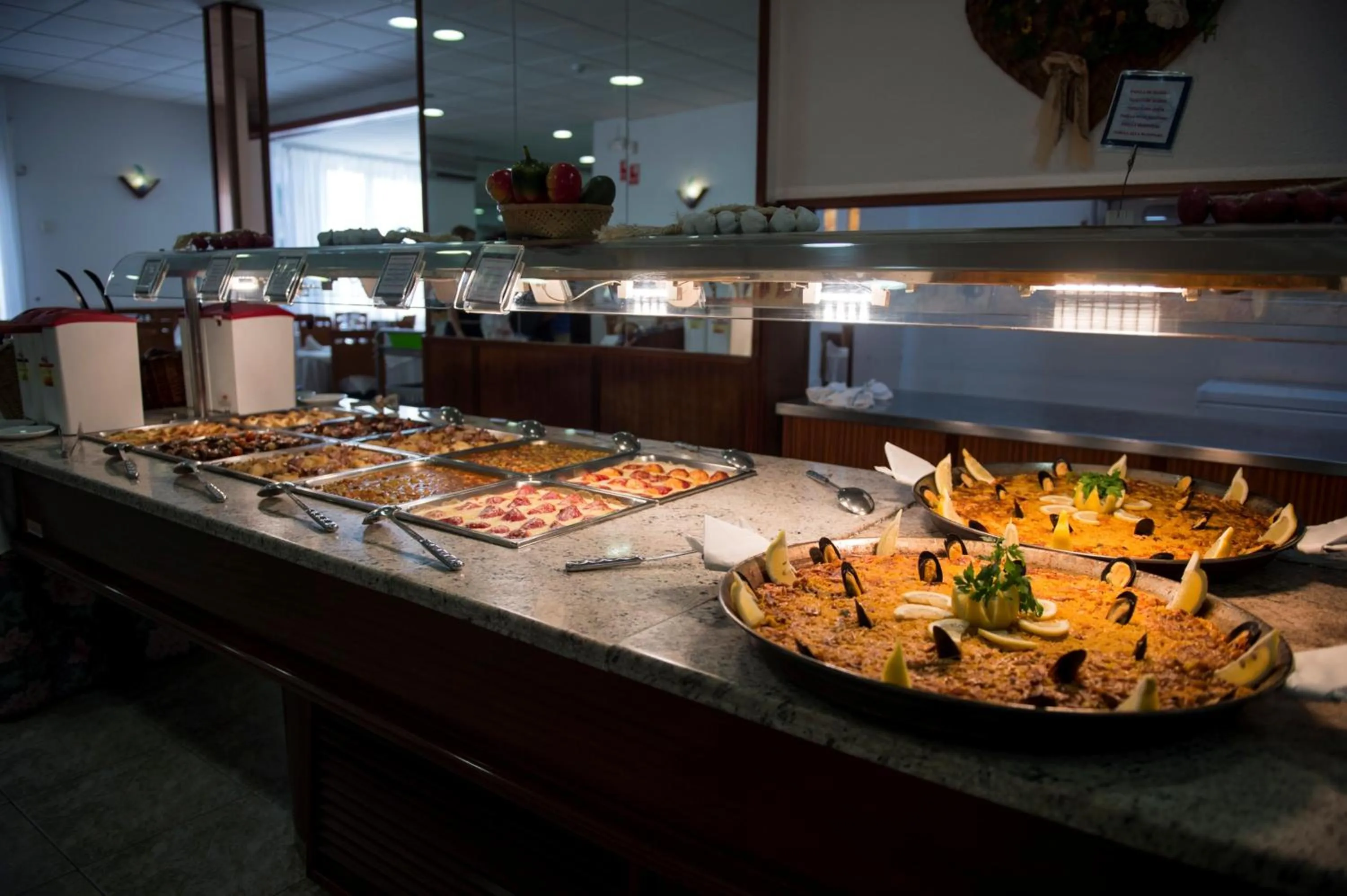 Food and drinks in Hotel Internacional