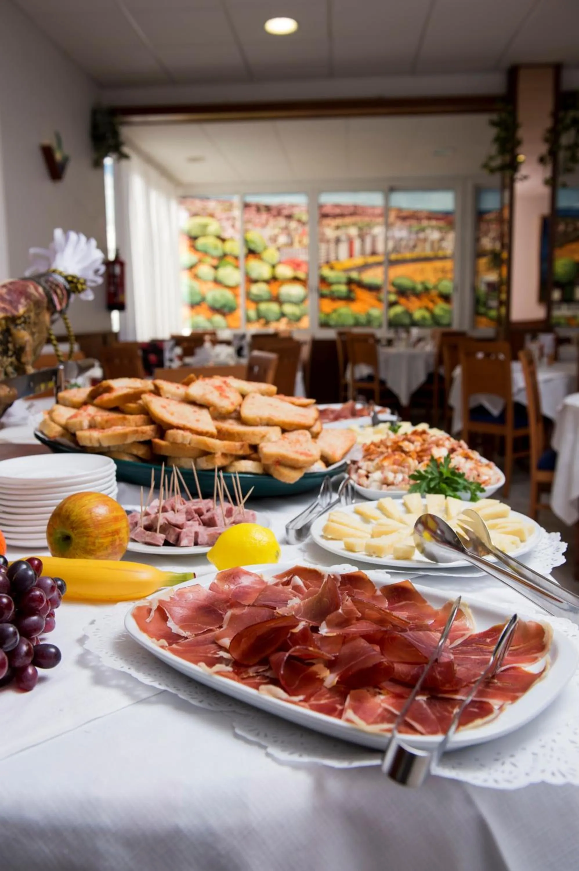 Food and drinks in Hotel Internacional