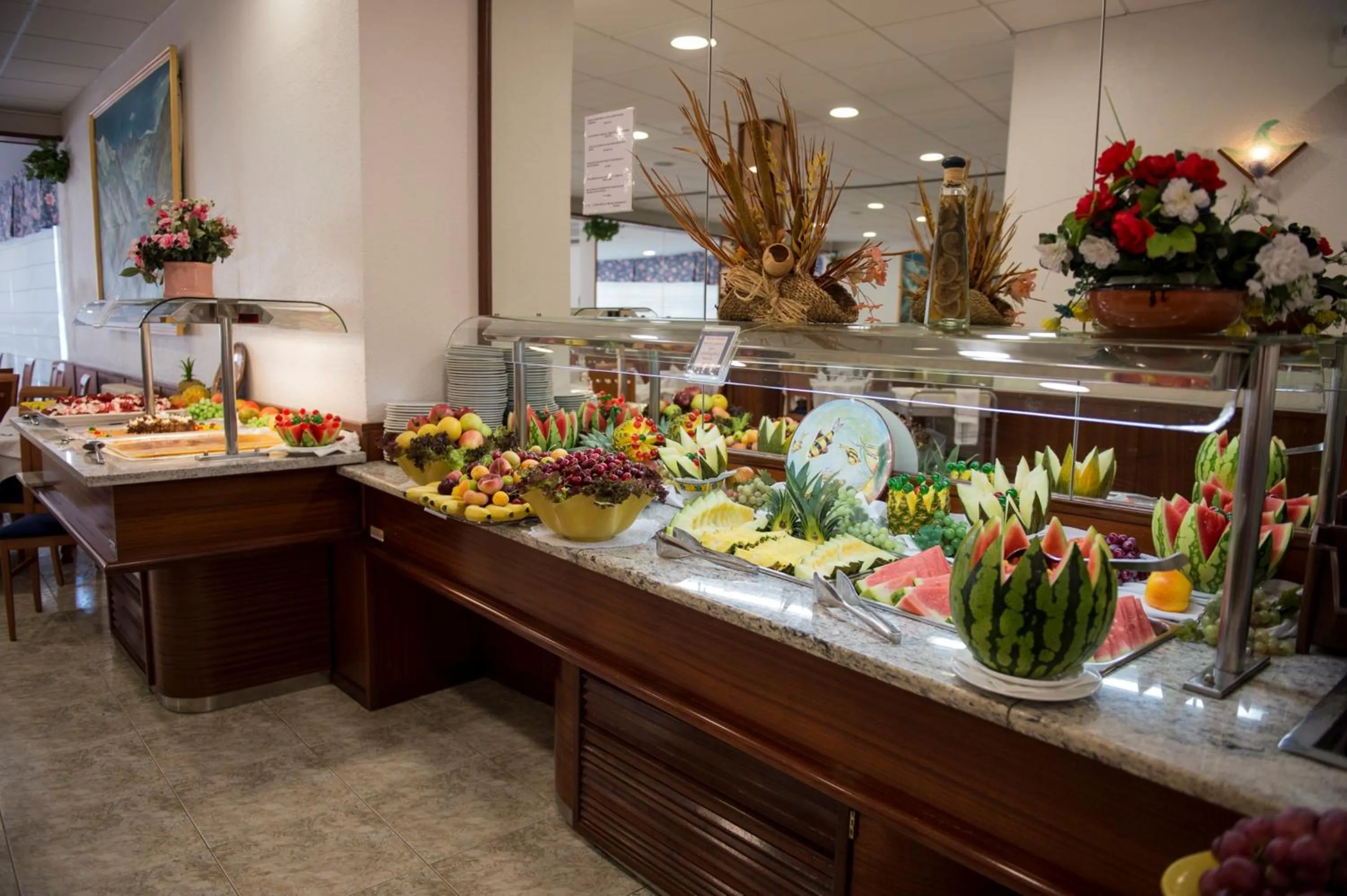 Food and drinks in Hotel Internacional