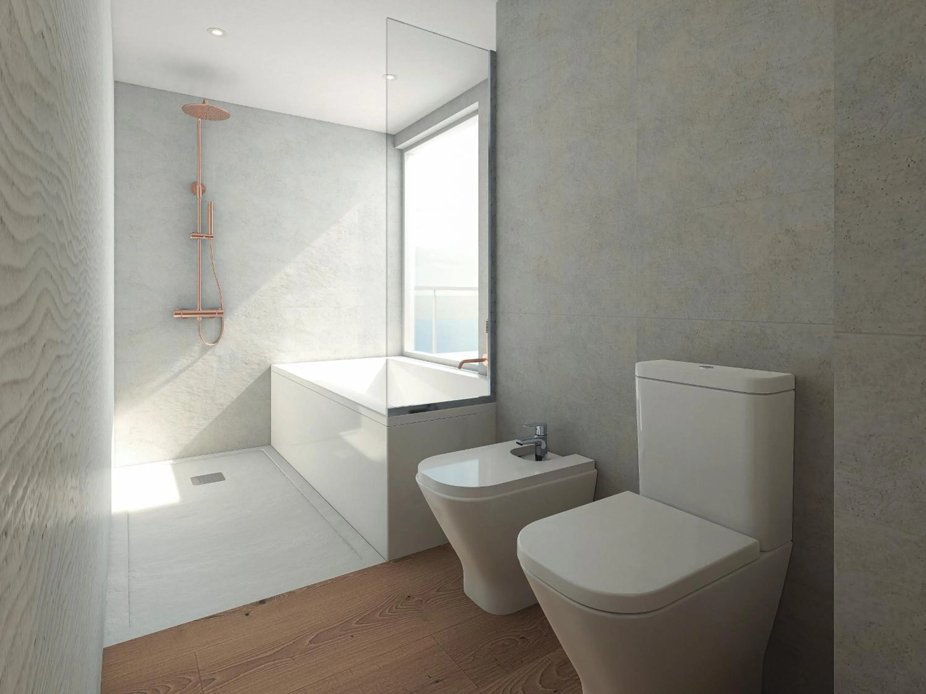 Bathroom in Hotel Internacional