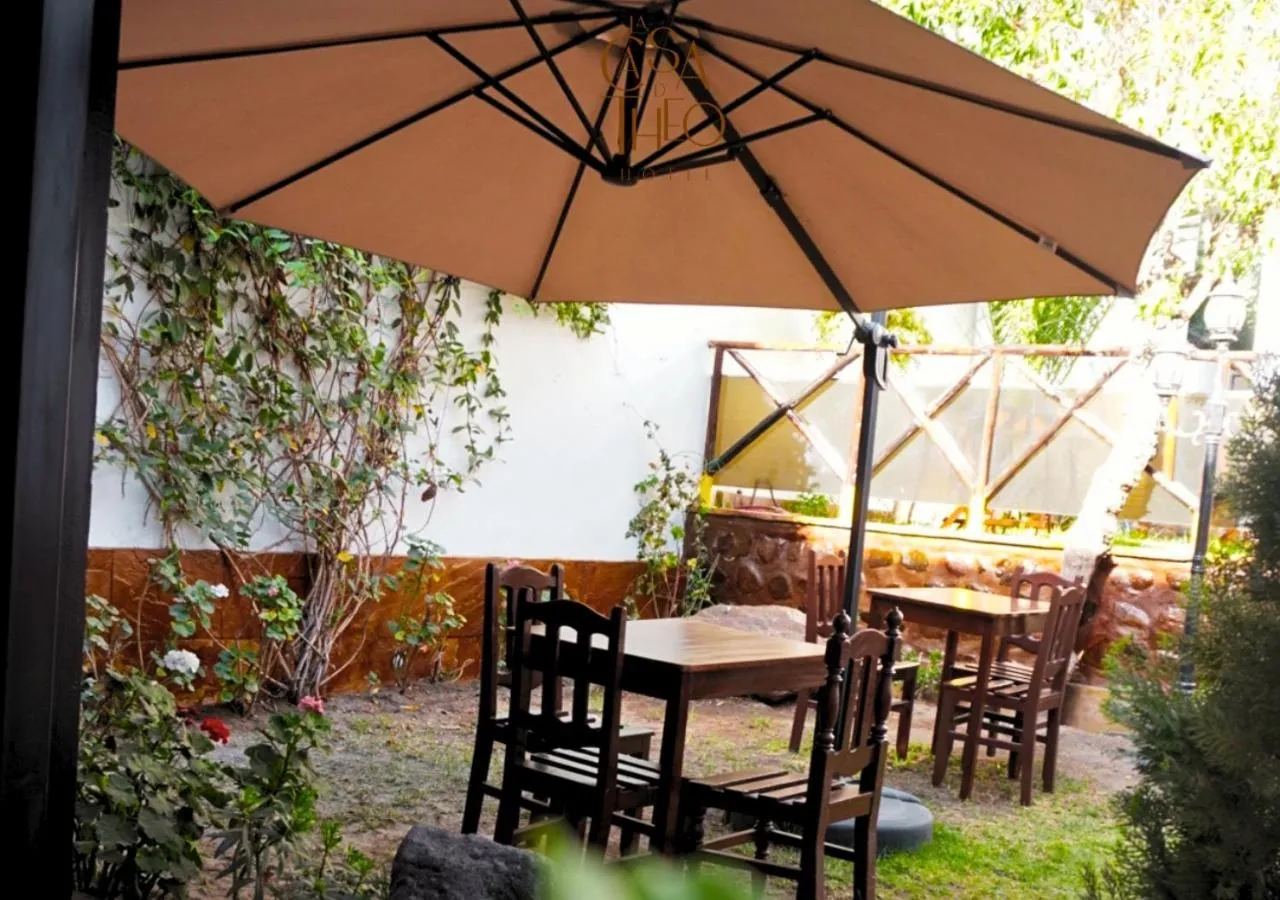 Garden in La casa de theo