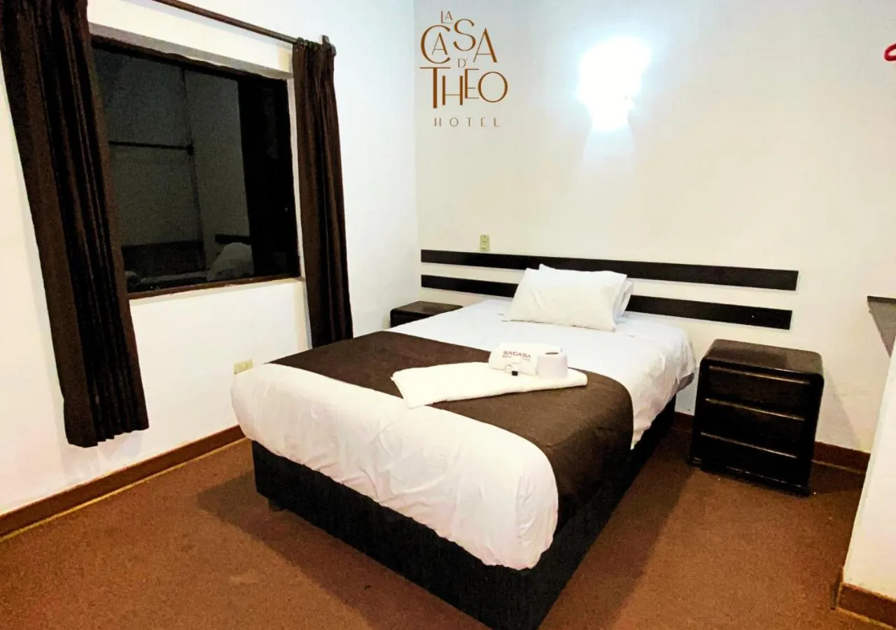 Bed in La casa de theo