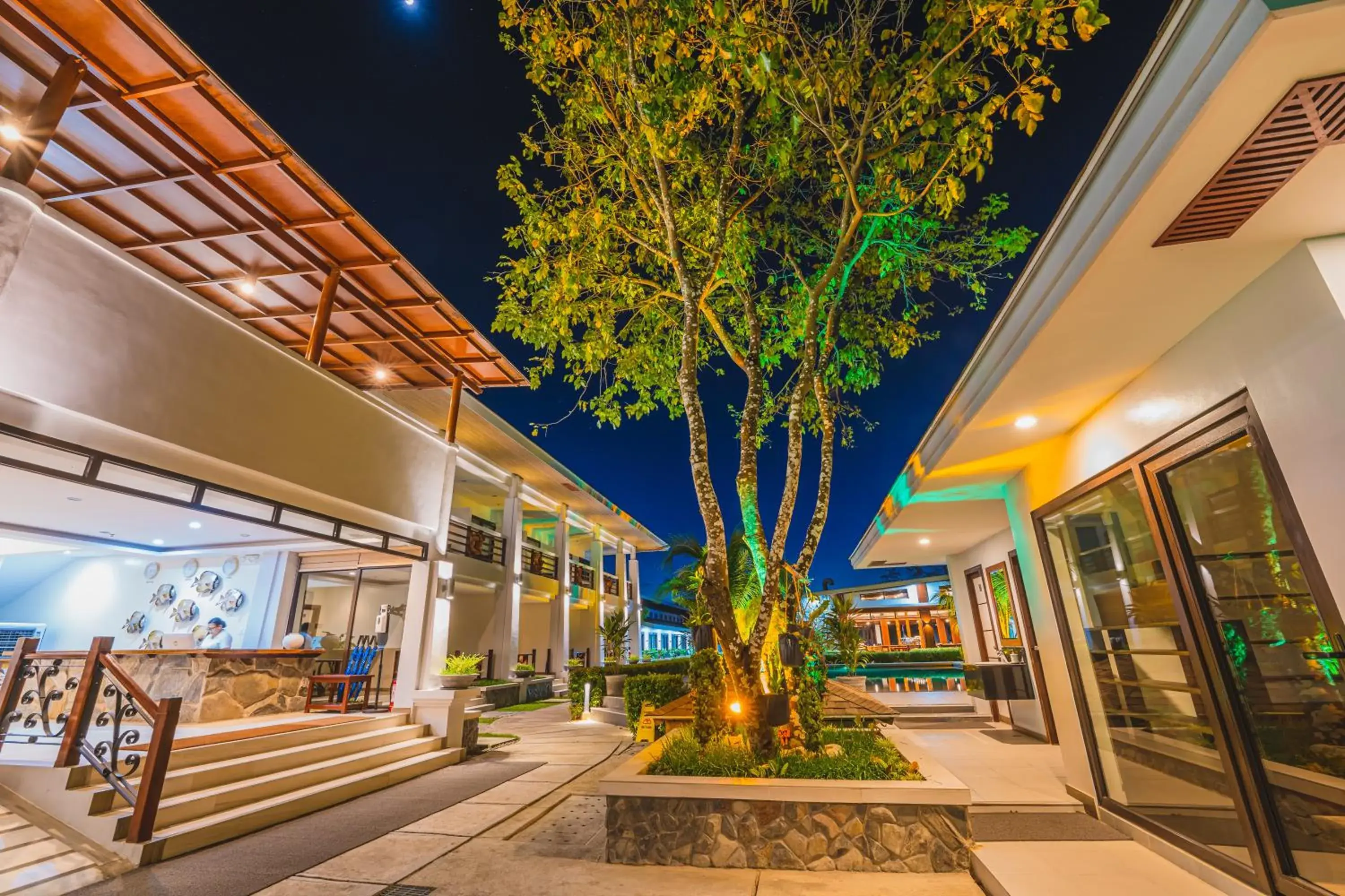 Property building in Ora Beach Resort Property building in Ora Beach Resort