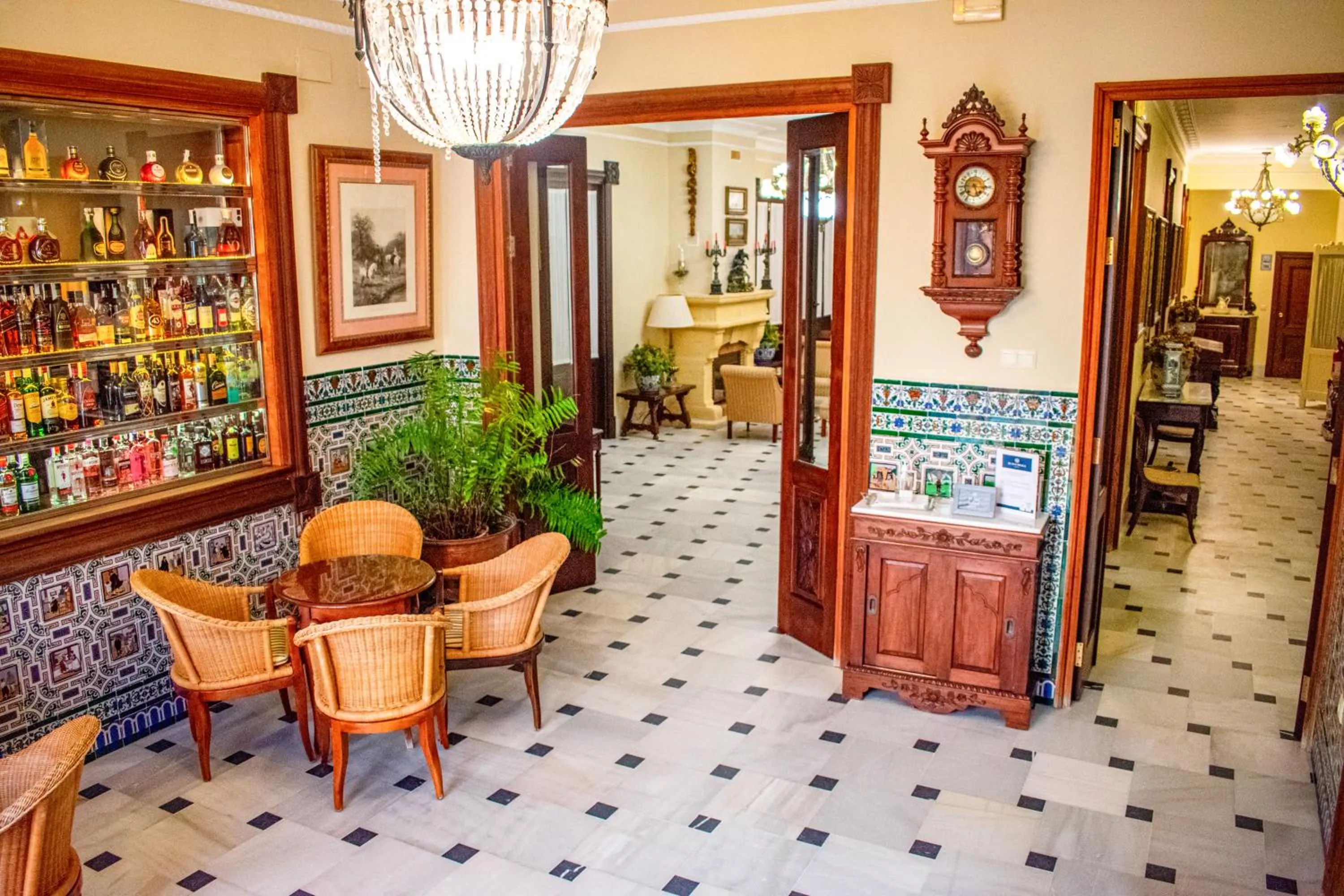Lobby or reception in Hotel Playa de Regla