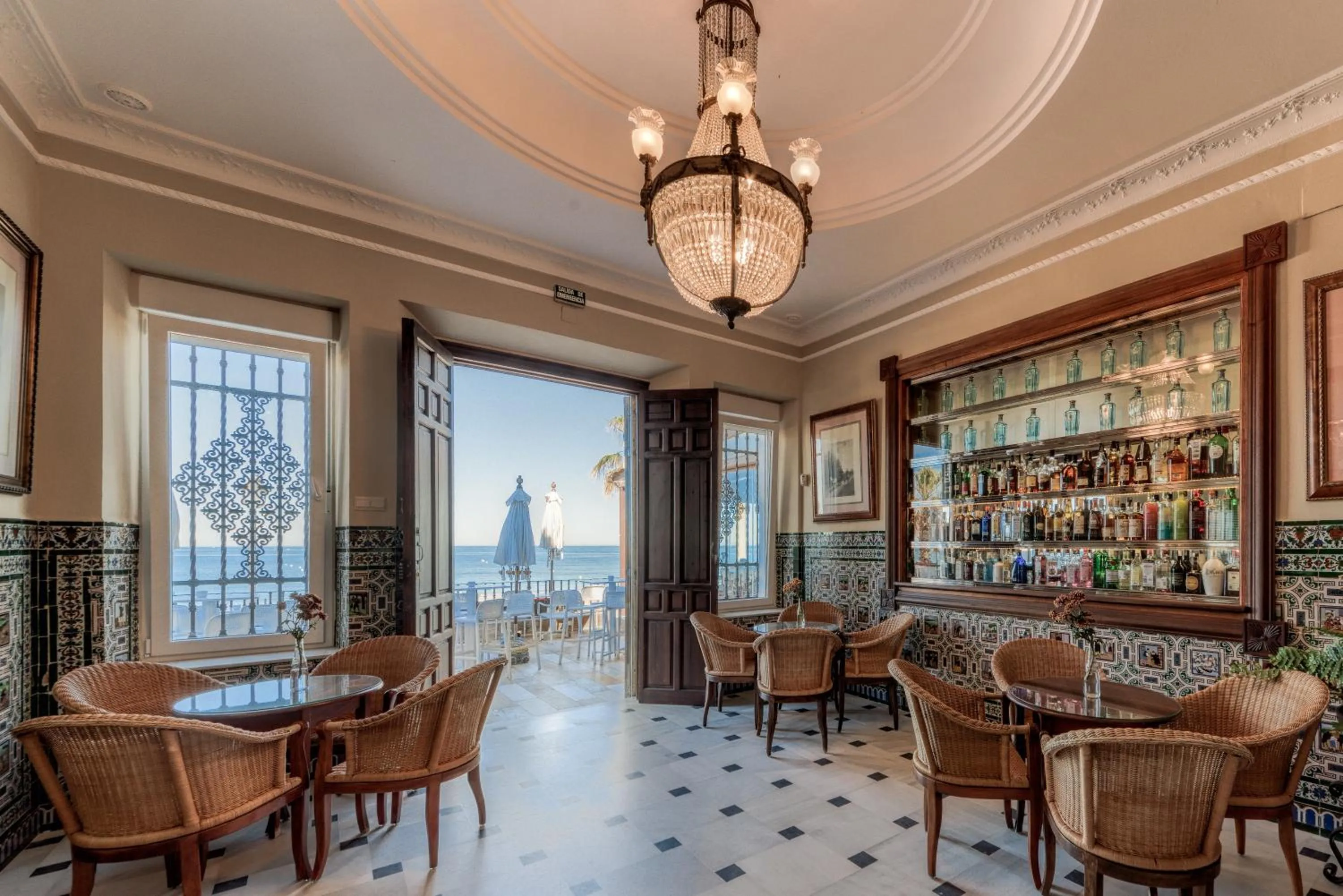 Lobby or reception in Hotel Playa de Regla