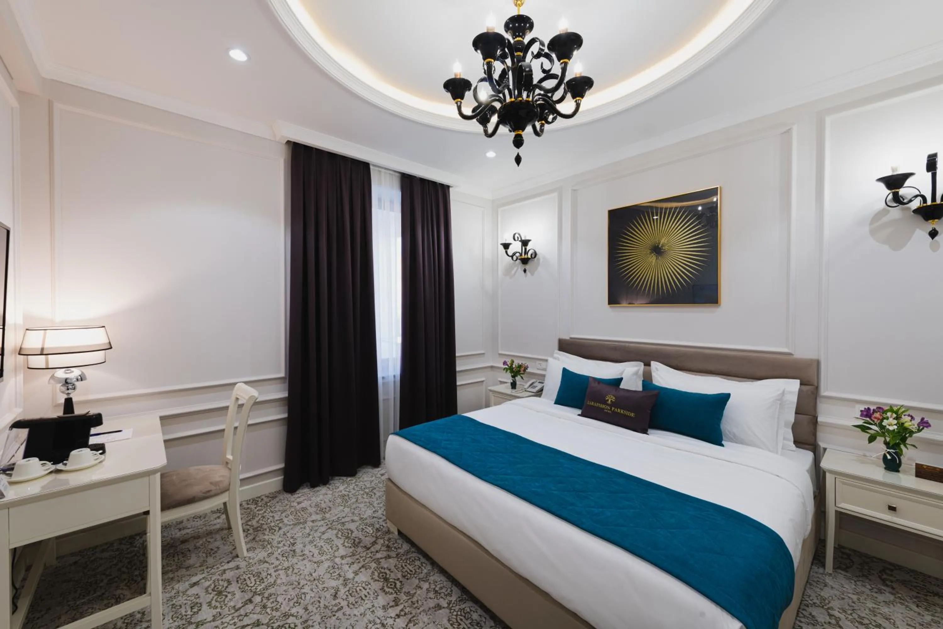 Bedroom, Bed in Zarafshon Parkside