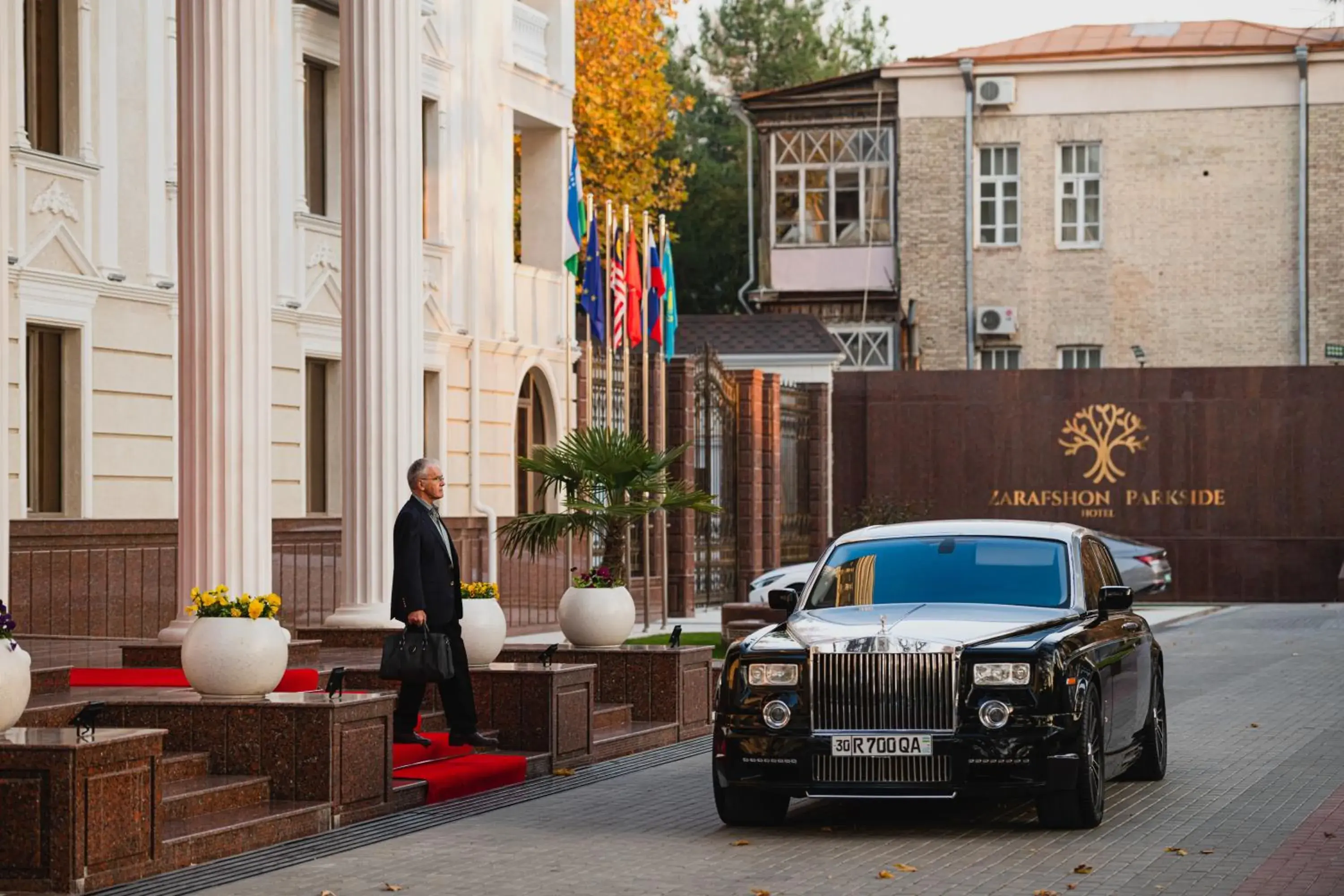 Lobby or reception in Zarafshon Parkside Lobby or reception in Zarafshon Parkside