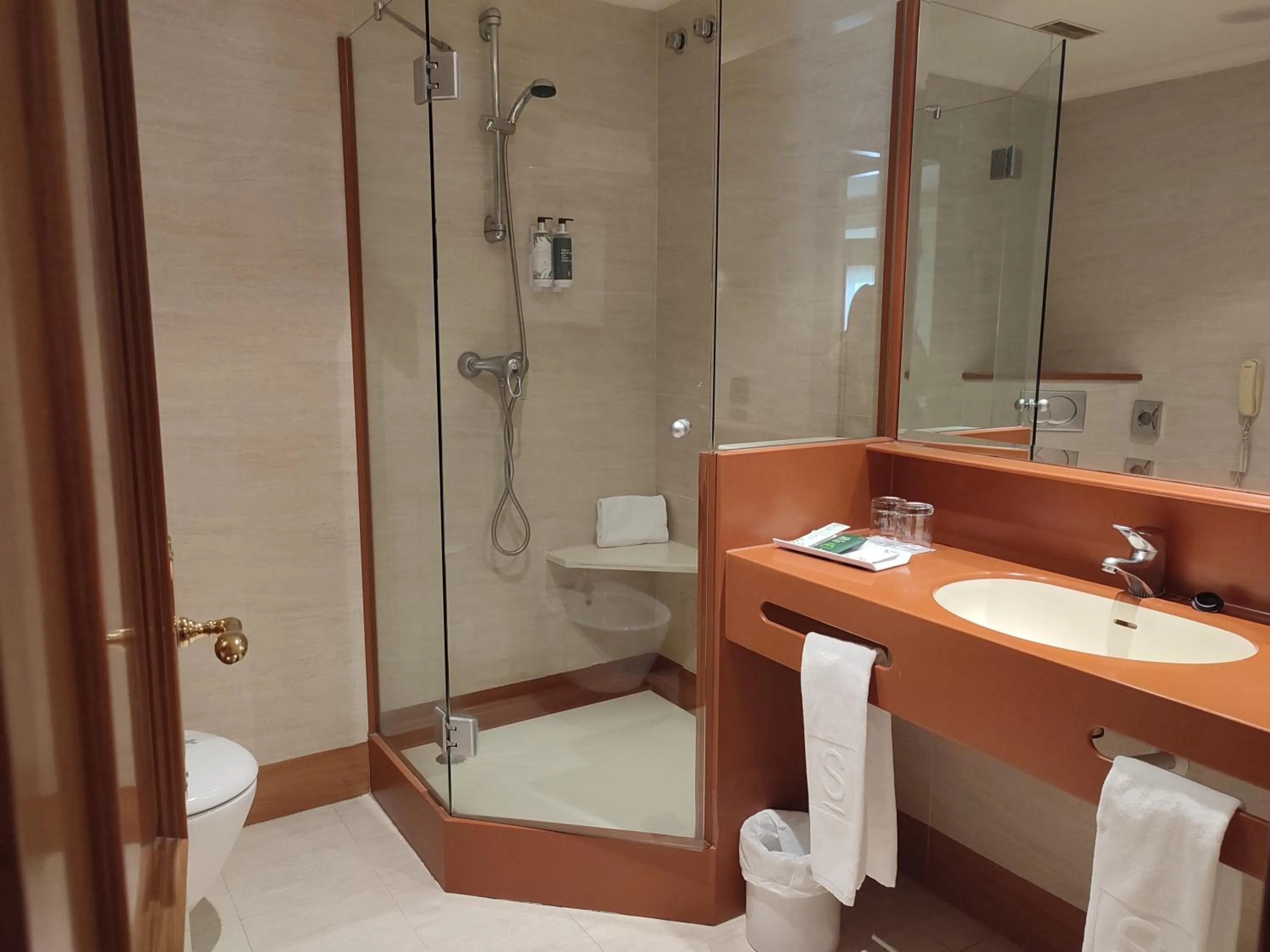 Shower in Hotel Sercotel Cuatro Postes