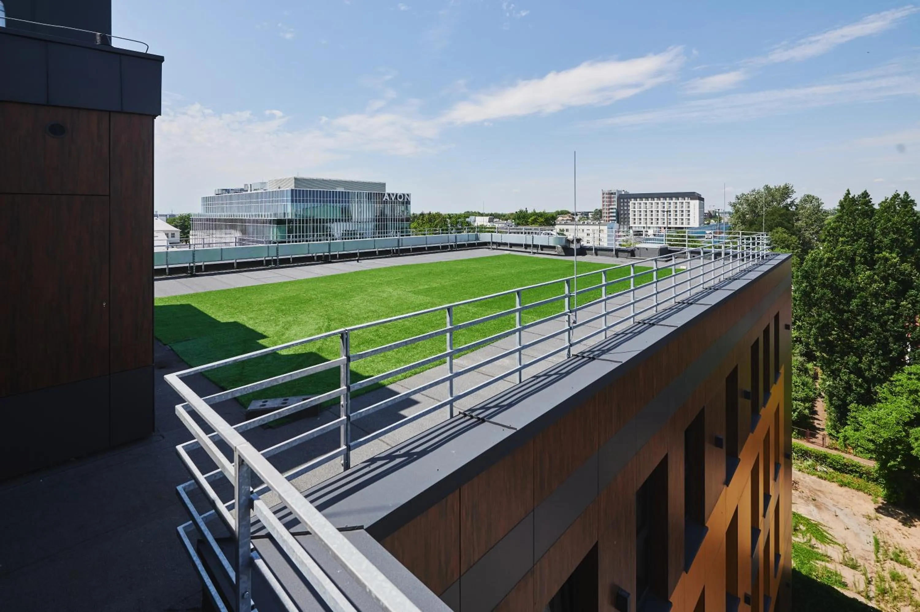 Balcony/Terrace in Stay inn Hotel Warszawa