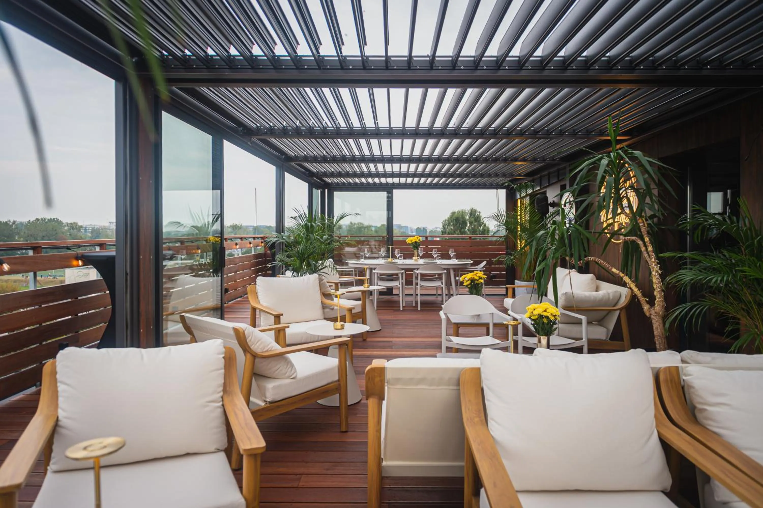 Balcony/Terrace in Stay inn Hotel Warszawa