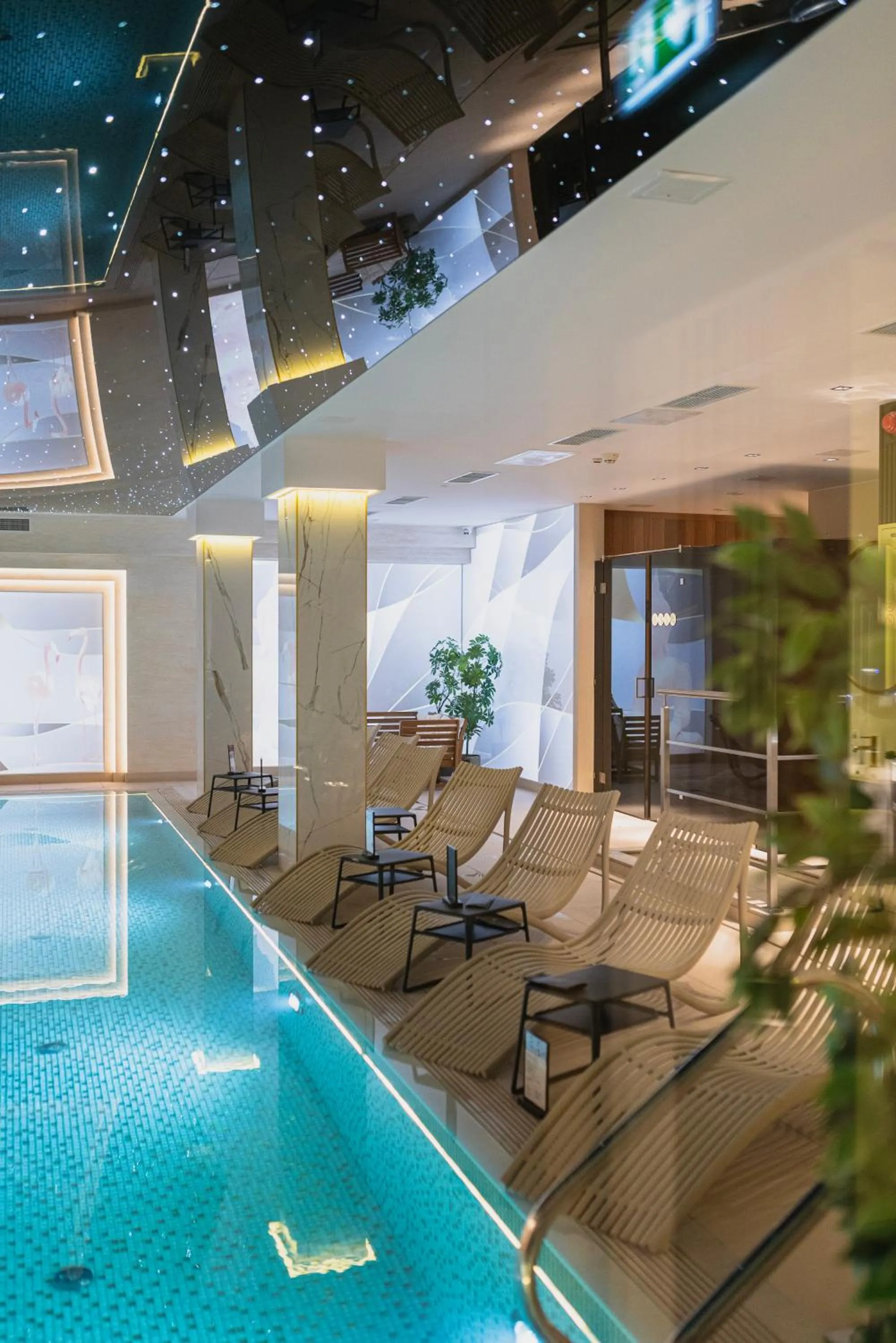 Swimming pool in Stay inn Hotel Warszawa