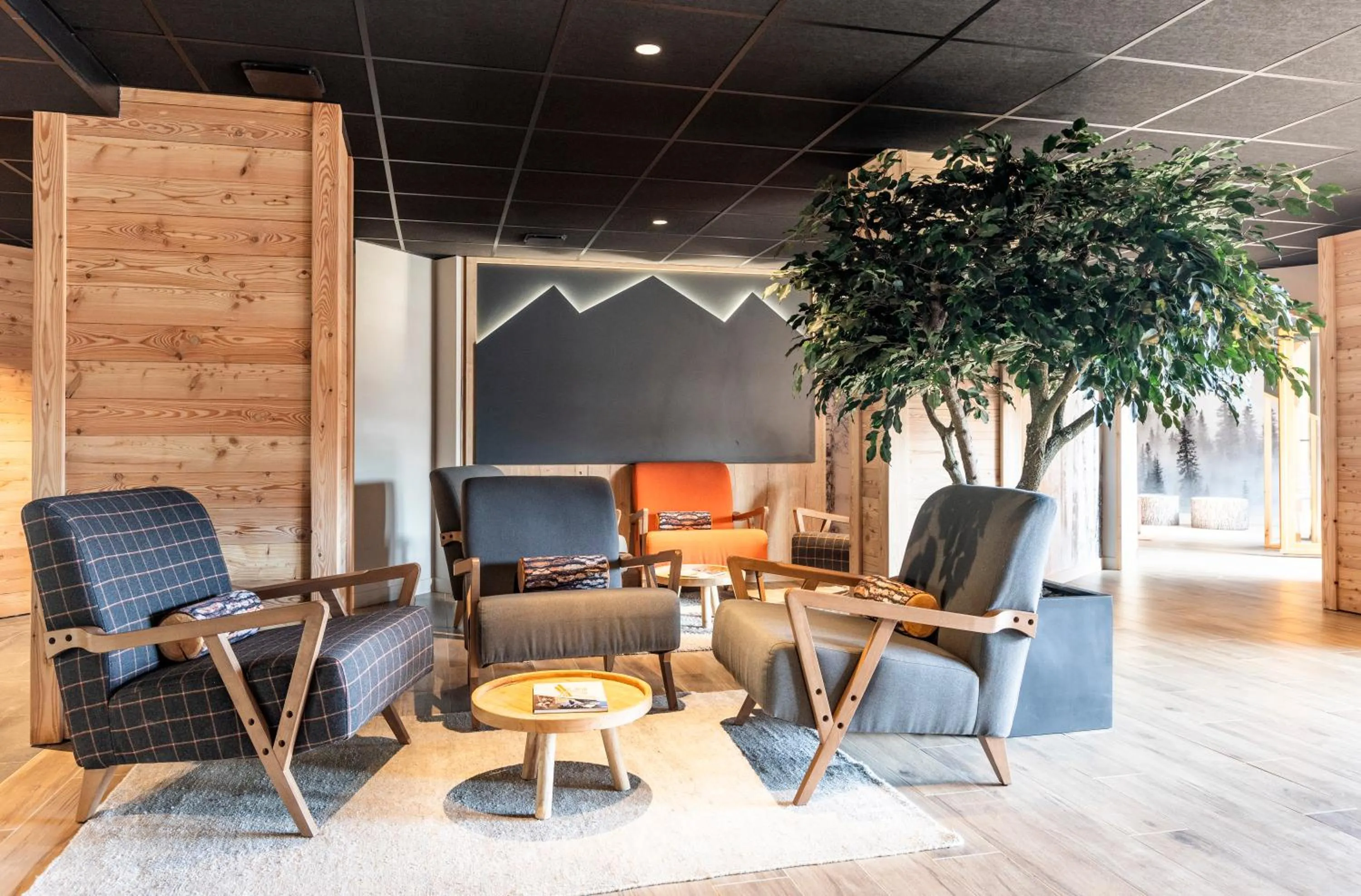 Living room in Résidence Club MMV Le Silvana