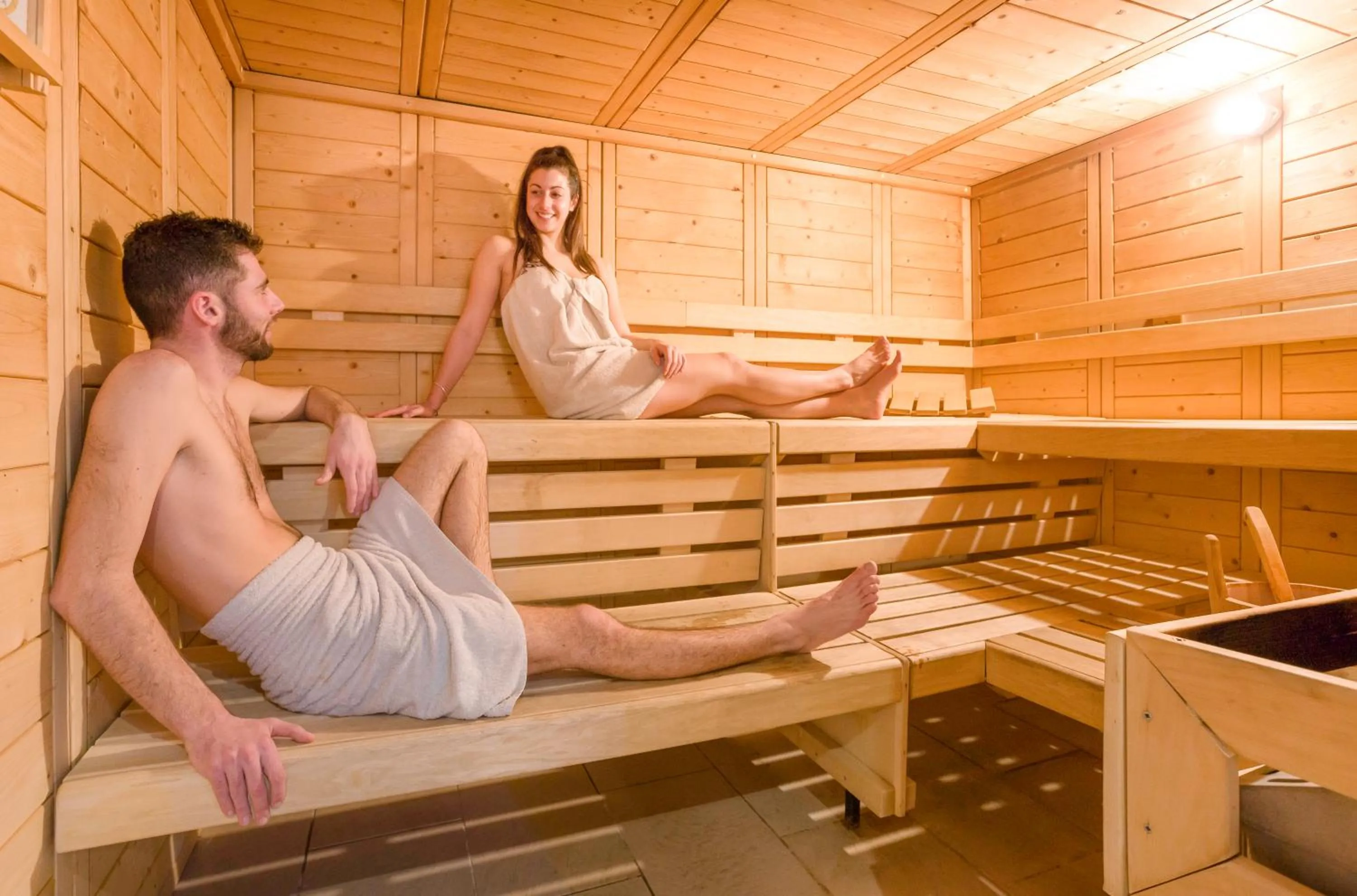 Sauna in Résidence Club MMV Le Silvana