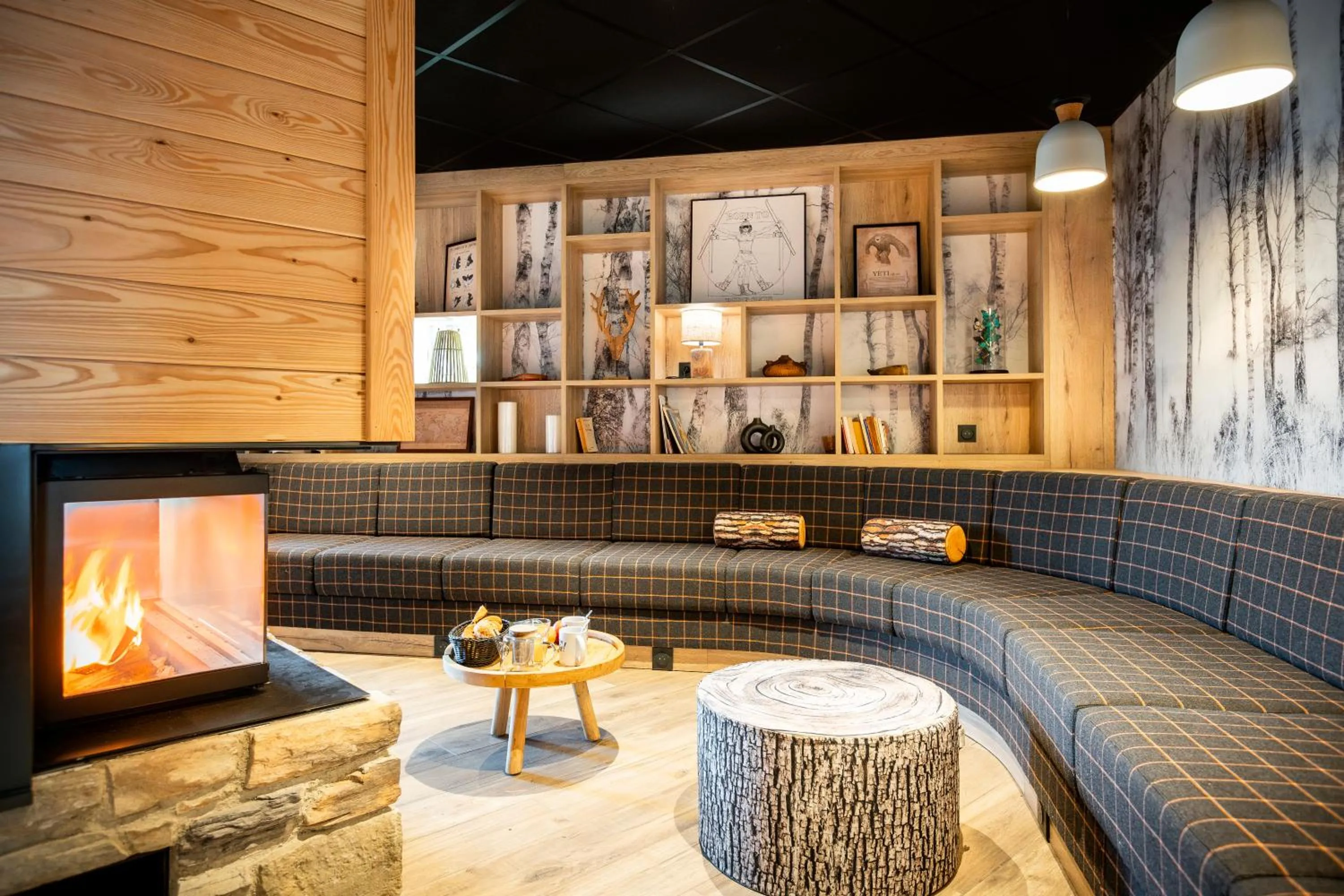 Living room in Résidence Club MMV Le Silvana