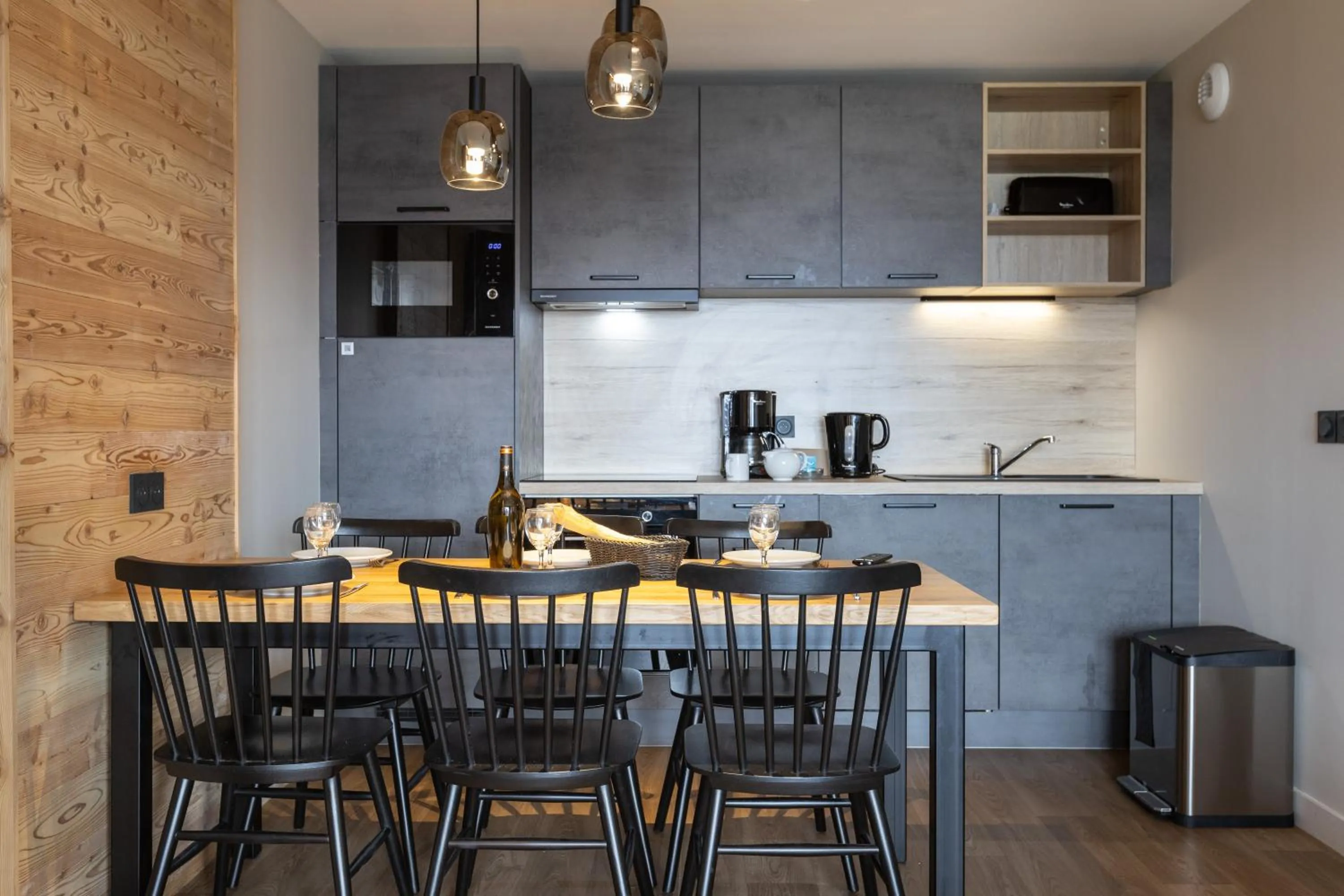 kitchen in Résidence Club MMV Le Silvana