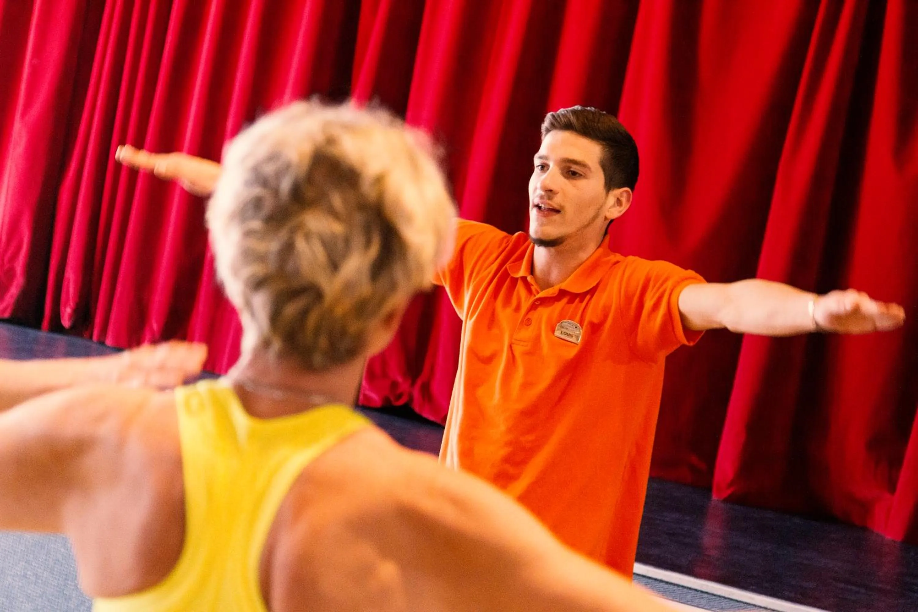 Evening entertainment in Résidence Club MMV Le Silvana