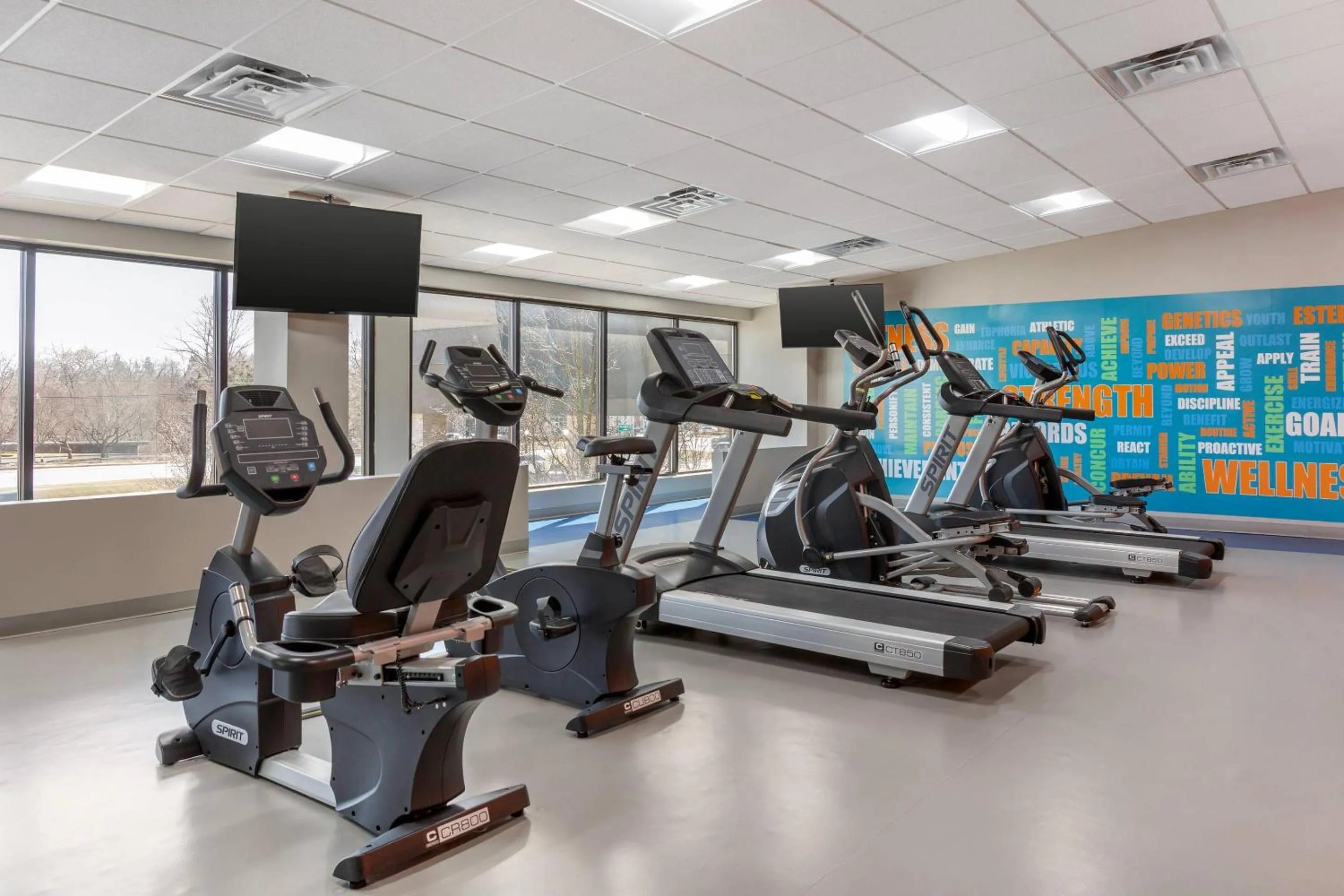 Fitness centre/facilities in Radisson Hotel Southfield-Detroit