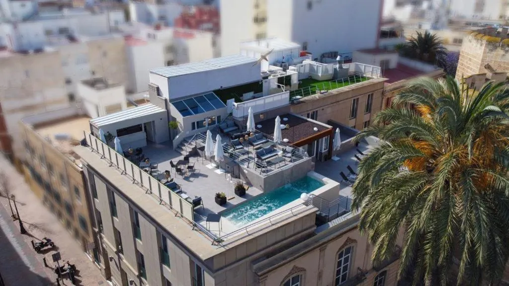 Bird's eye view in Catedral Almería